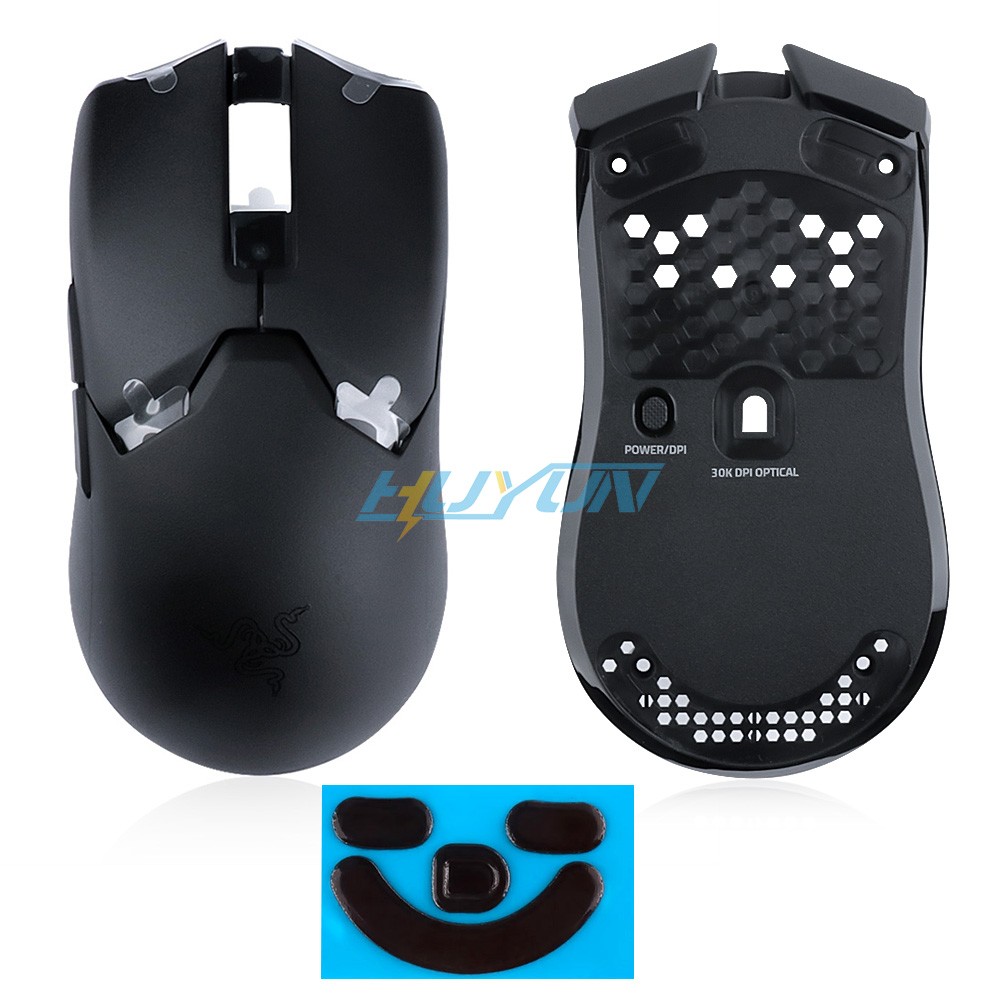 Top Shell Cover Foot Stickers Replacement For Razer Viper V2 Pro Wireless Mouse