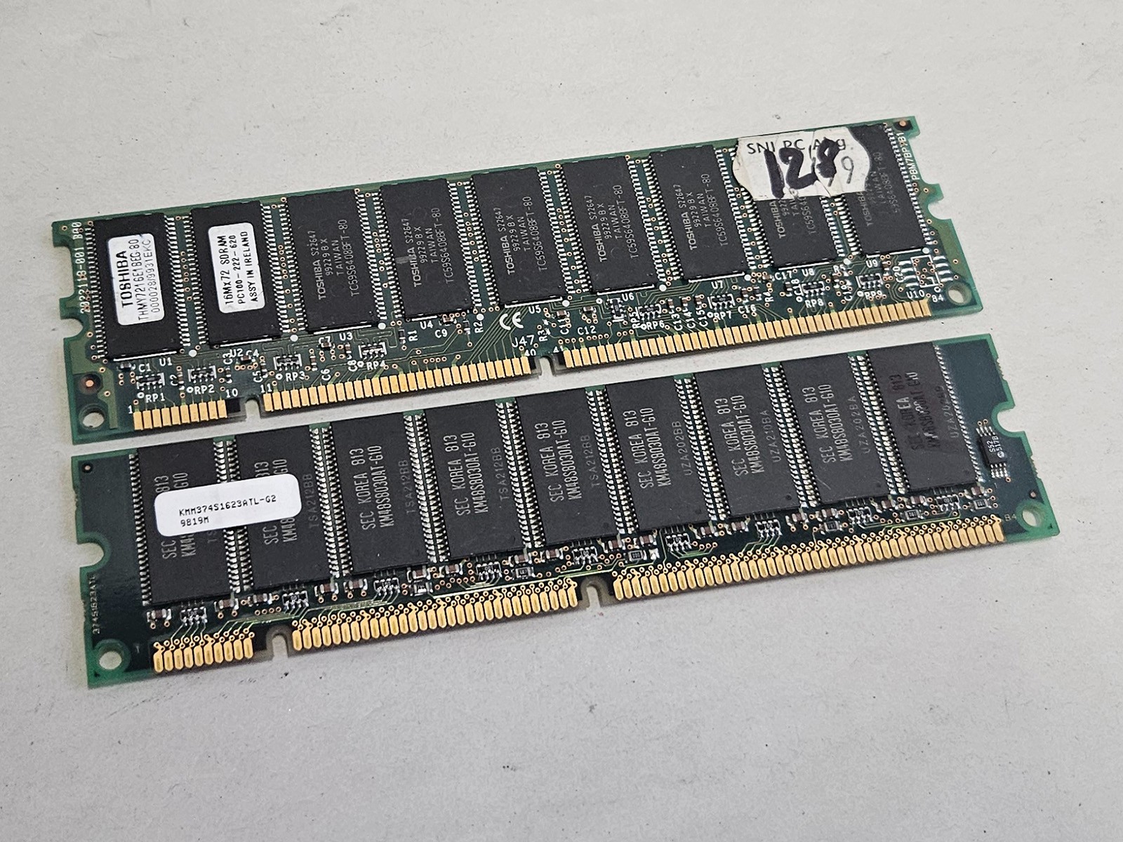 256MB (2x128MB) SDRAM PC100 Desktop Memory Pentium II/III/Celeron/AMD, SDR256-16