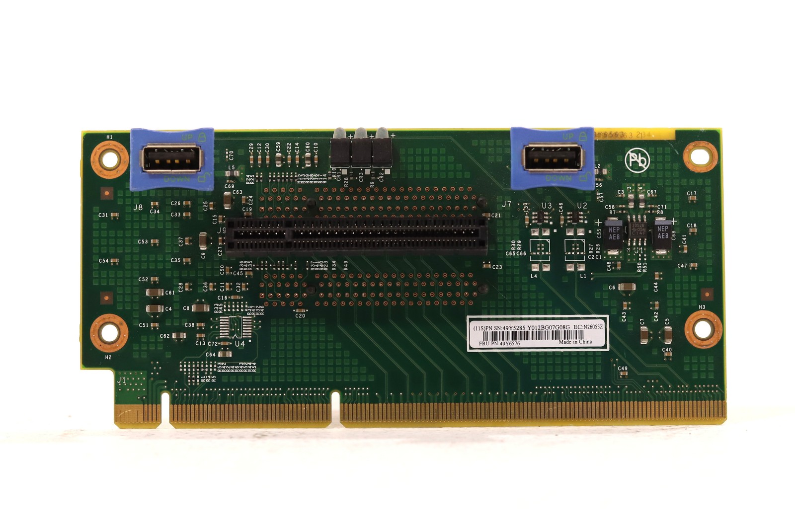 IBM System x3690 X5 3-Slot PCIe x8 Riser Card FRU P/N: 49Y6576 Tested Working