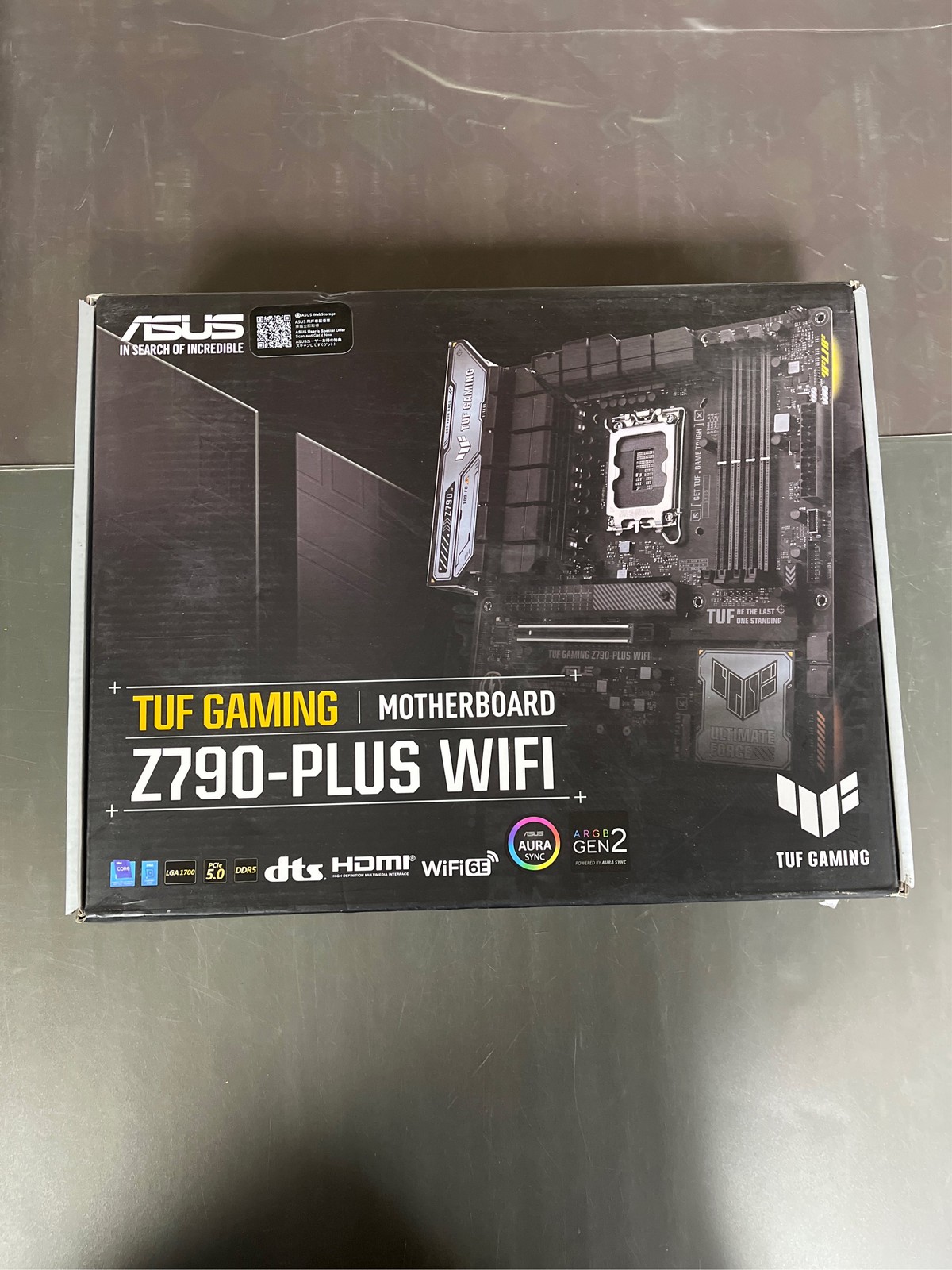 ASUS TUF GAMING Z790-PLUS WIFI 6E Motherboard Intel Z790 LGA 1700 ATX (PCIe 5.0,