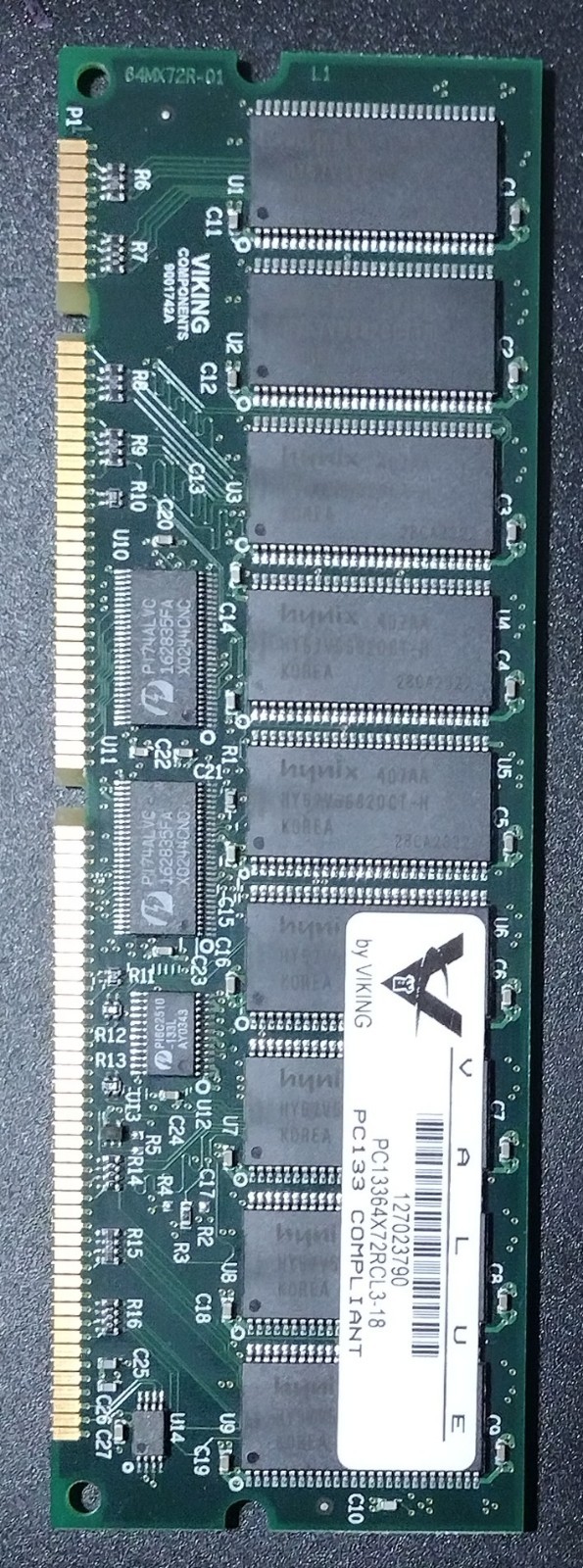 Viking Value PC13364X72RCL3-18 PC133 Compliant 127023790