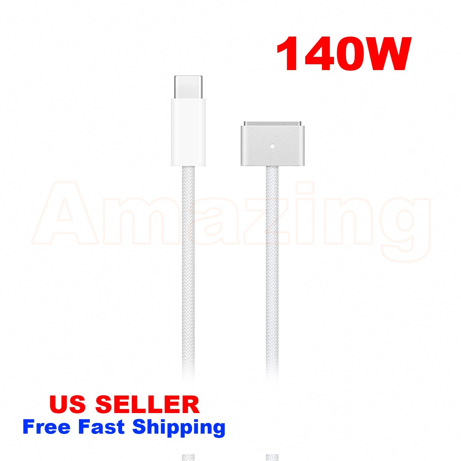 6.6FT 2M Apple Official USB-C to MagSafe 3 Cable Genuine OEM for MacBook 16" 14"