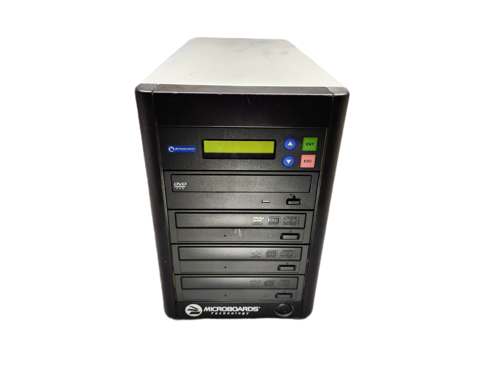 Microboards Technology 1:3 CD/DVD 3-Bay Disc Duplicator Tower USB QD-DVD-123