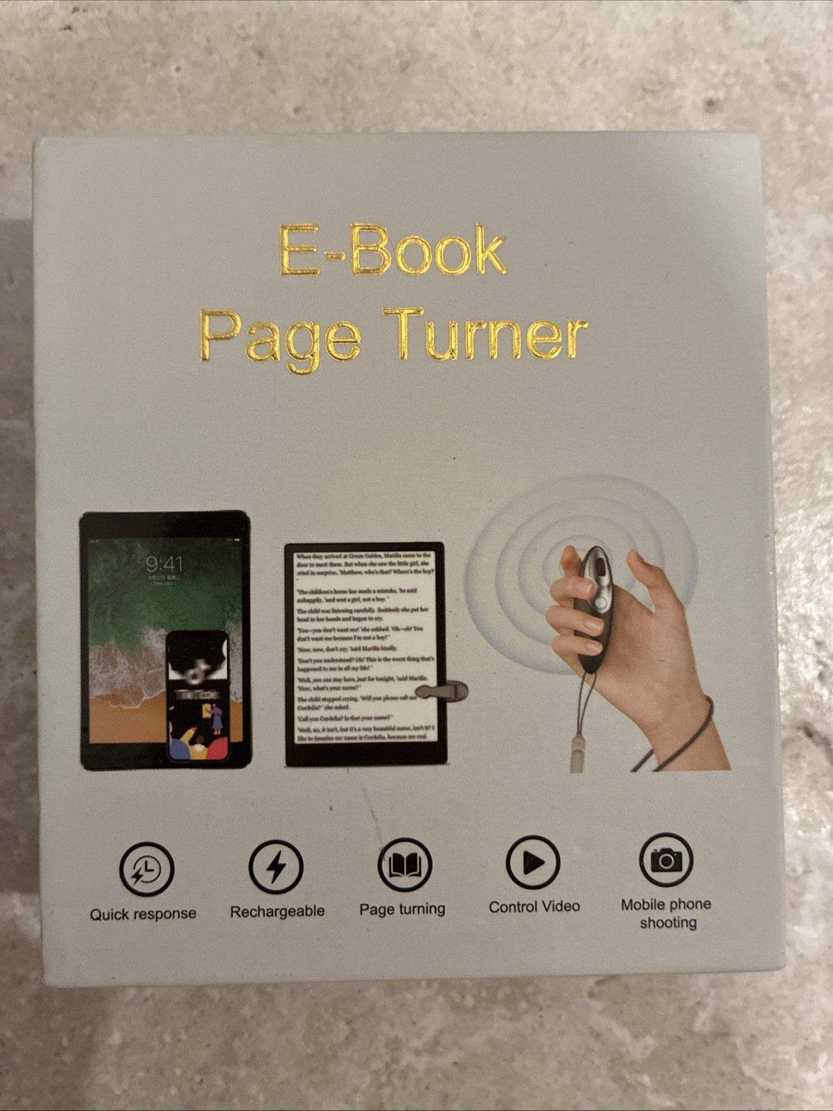 E-Book Page Turner Black