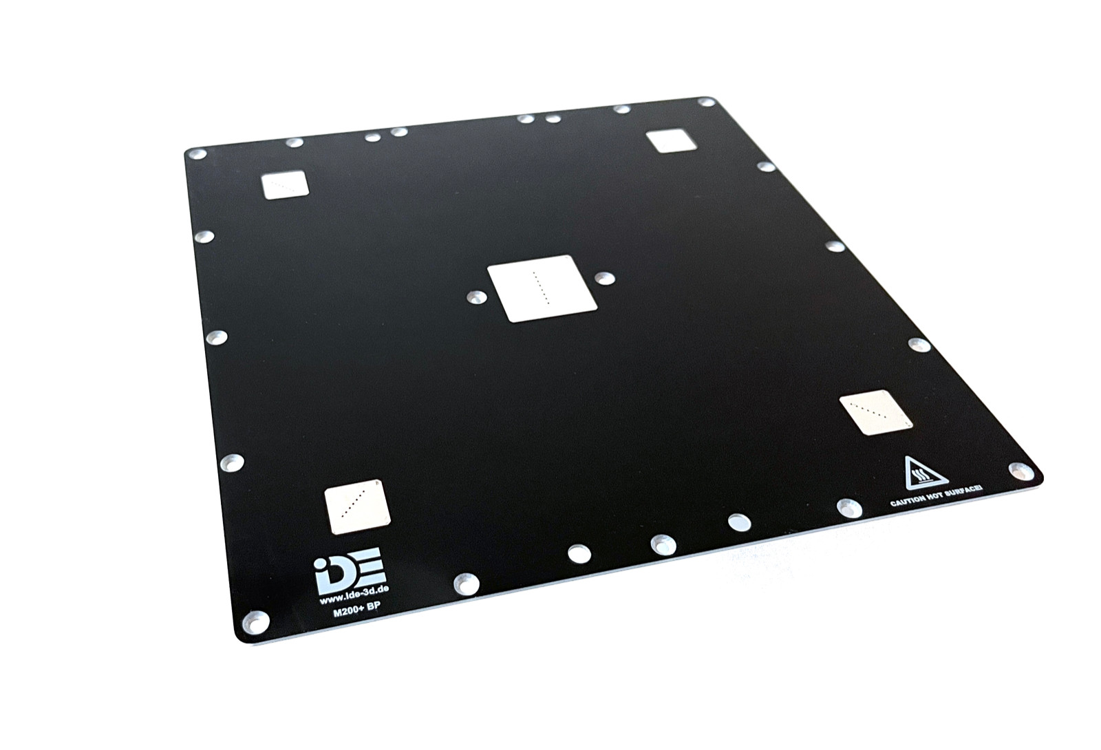 IDE Smooth Build Plate for Zortrax M200 Plus Build Platform Raftless Not Perforated