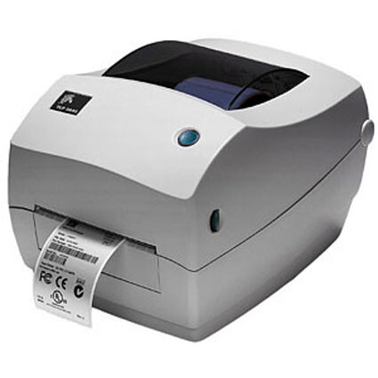 Zebra TLP-3844z Thermal Label / Reciept Printer 384z-10300-0001 complete