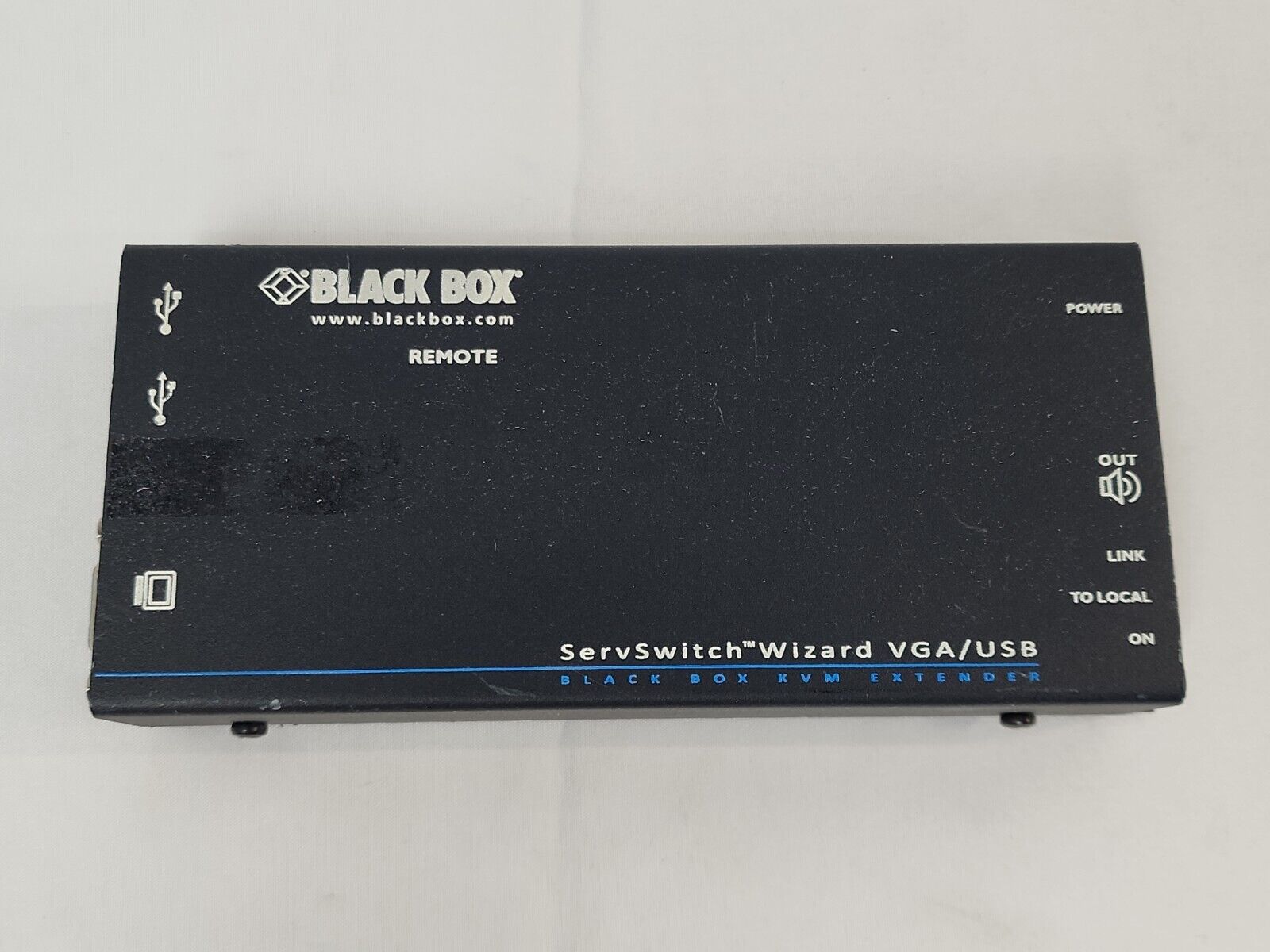 Black Box Servswitch Wizard USB KVM Exttender with Audio ACU5050A-R2