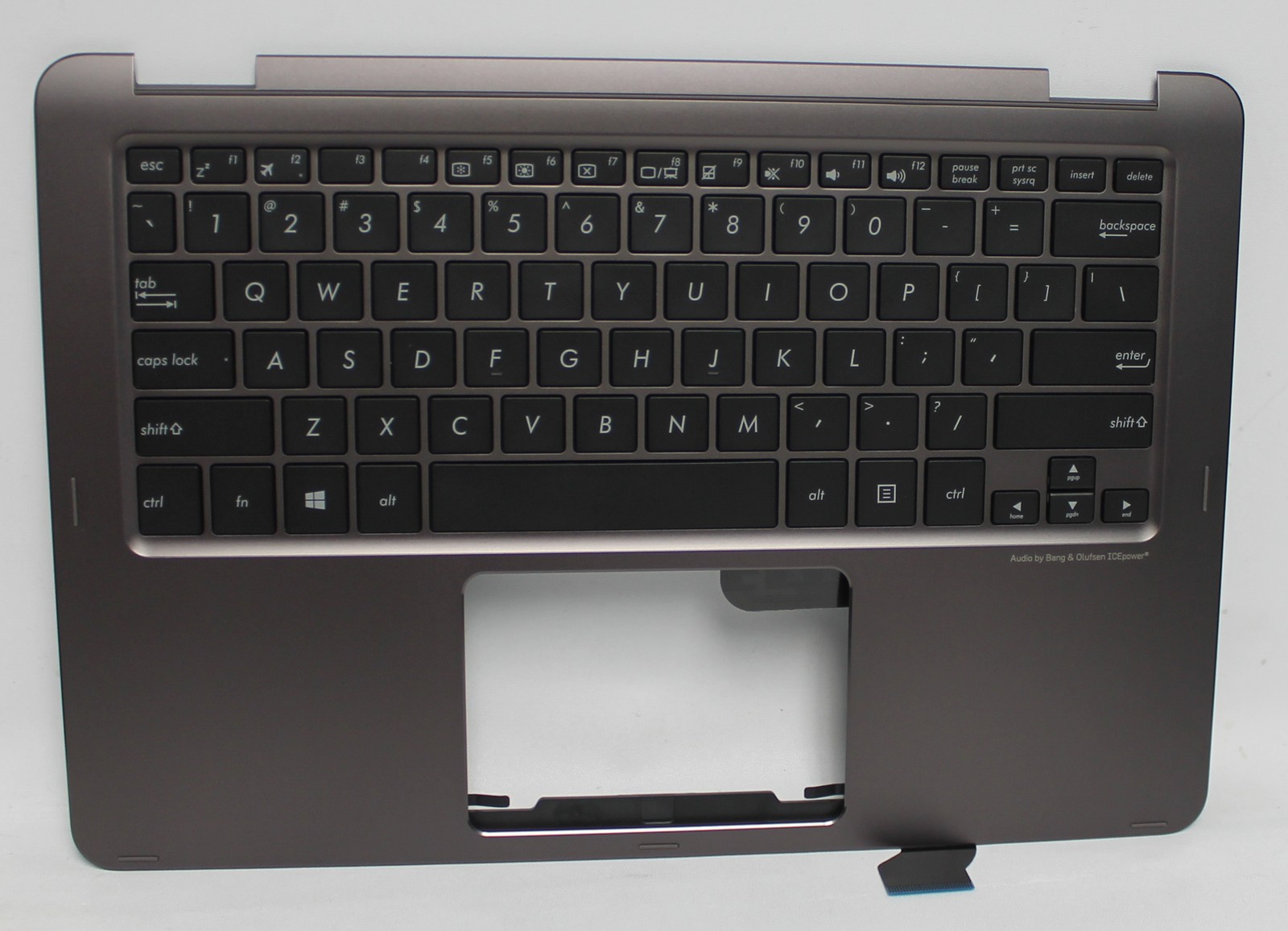 90NB0BA2-R31US0 ASUS PALMREST TOP COVER W/KEYBOARD US-EN MINERAL G GRADE A