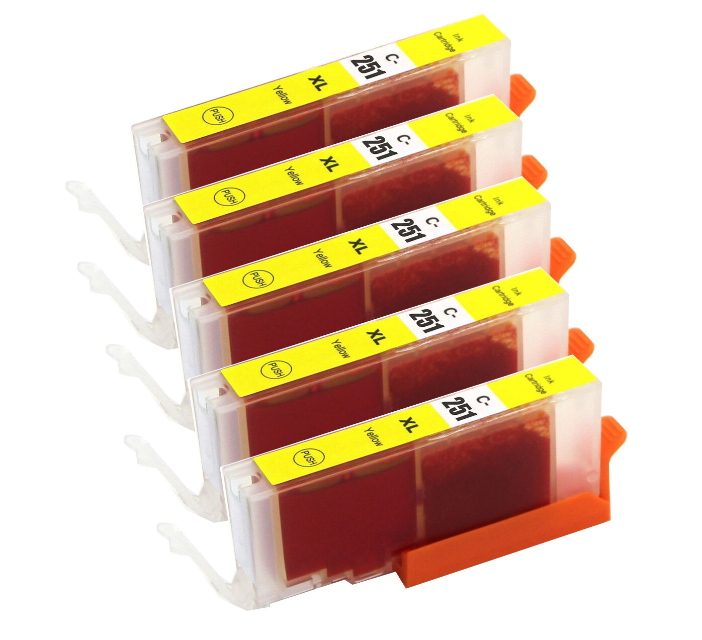 5P XL YELLOW Printer Ink for Canon CLI-251 CLI-251Y MG7120 MG7520 iP8720 MG6320