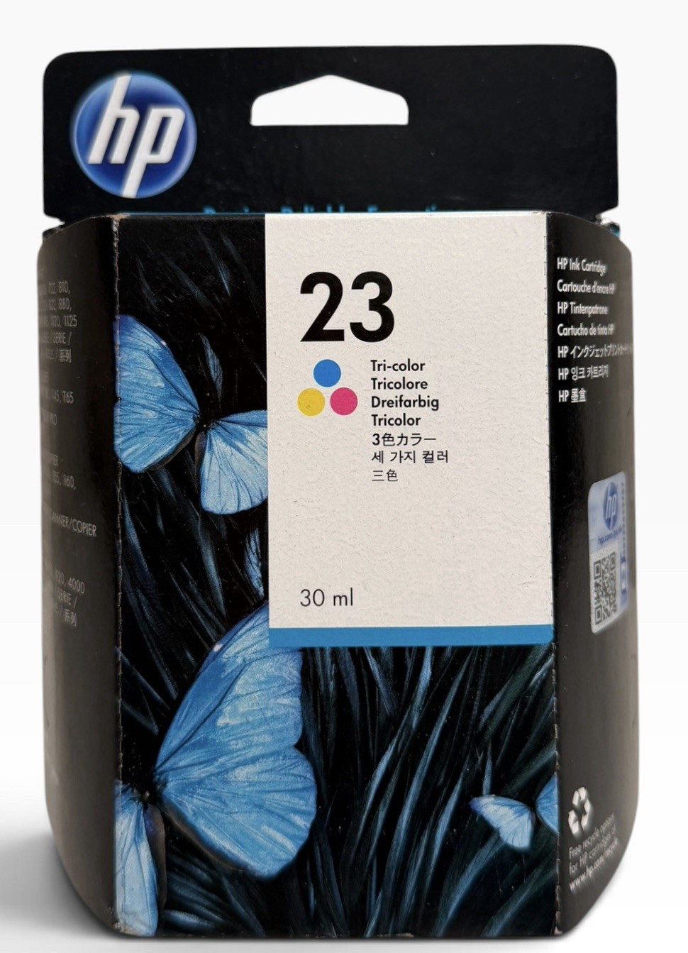 HP 23 C1823D Tri-color 2 Packs Ink