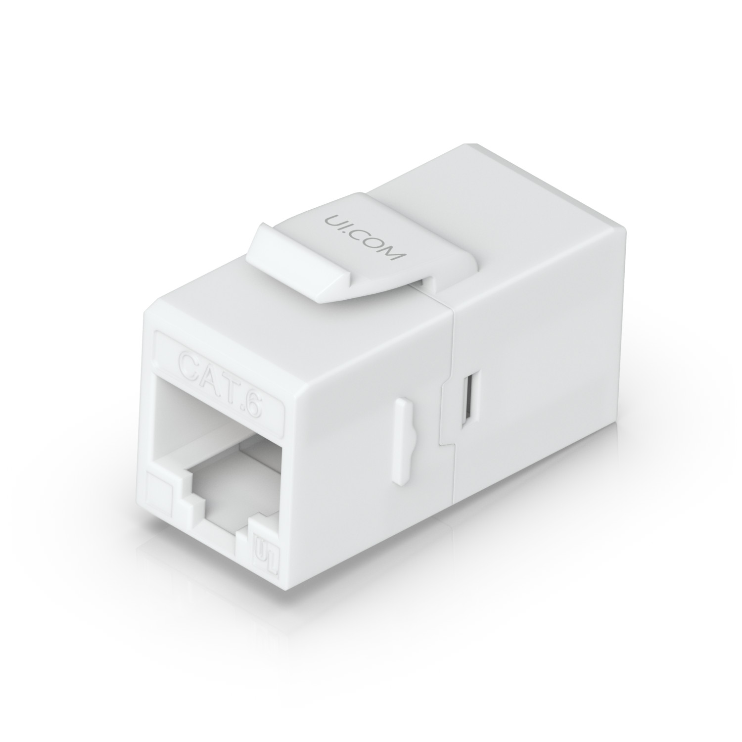 Ubiquiti UACC-KEYSTONE-COUPLER-C6 Cat6 RJ45 Inline Keystone Coupler 12-Pack