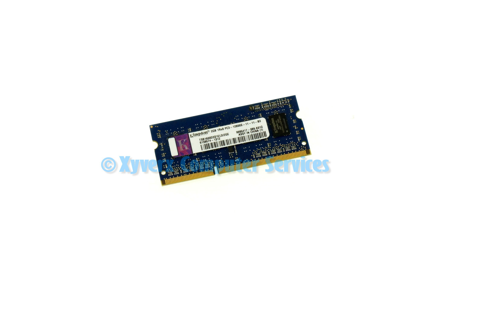 TSB1600D3S1ELD/2GE GENUINE OEM KINGSTON LAPTOP MEMORY 2GB PC3-12800S (CA63)