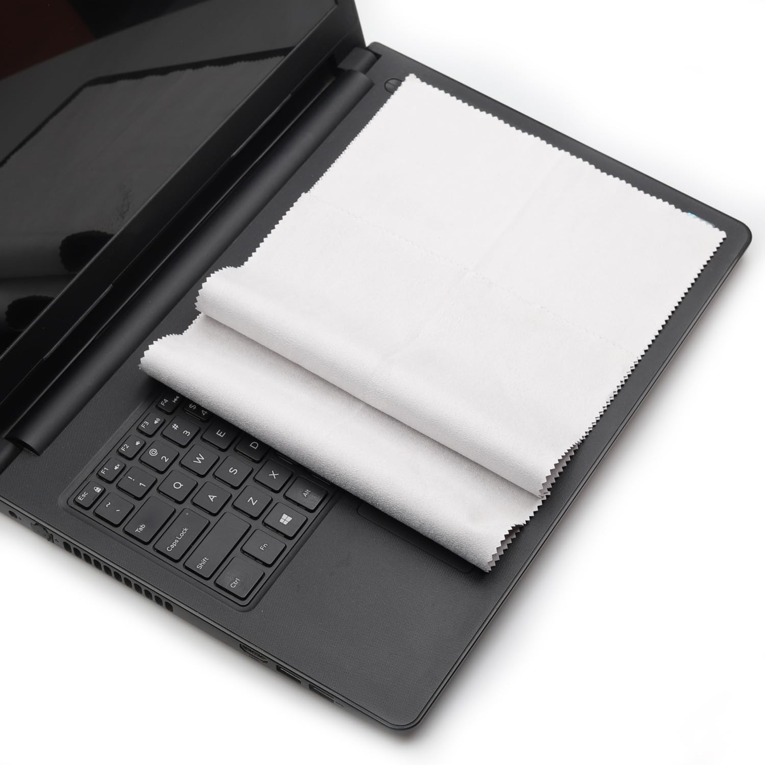 2-Pack Microfiber Laptop Cleaning Cloth for 15.6"-17.3" Laptops - Clean Screen D