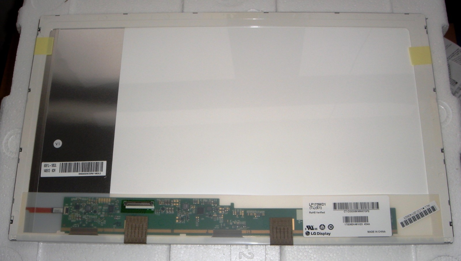 LED Screen Panel 17.3" WXGA+ HD+ Display