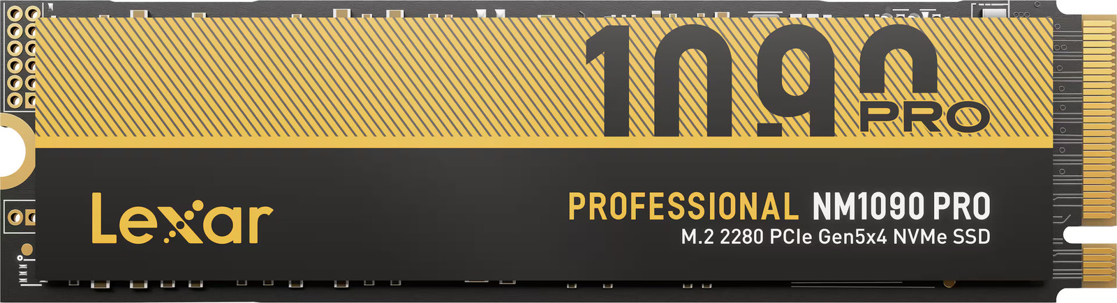 2TB Lexar Professional NM1090 PRO PCIe 5.0 NVMe M.2 2280 SSD for Laptops, Des...