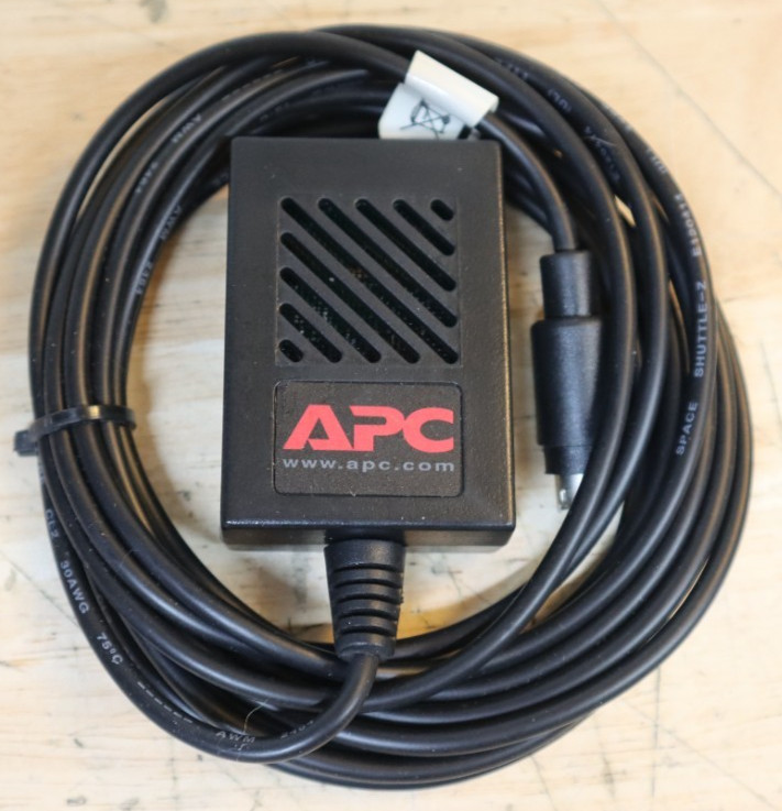 Nice Used Working APC AP9512TBLK Environment Temperature Monitor Sensor Probe US