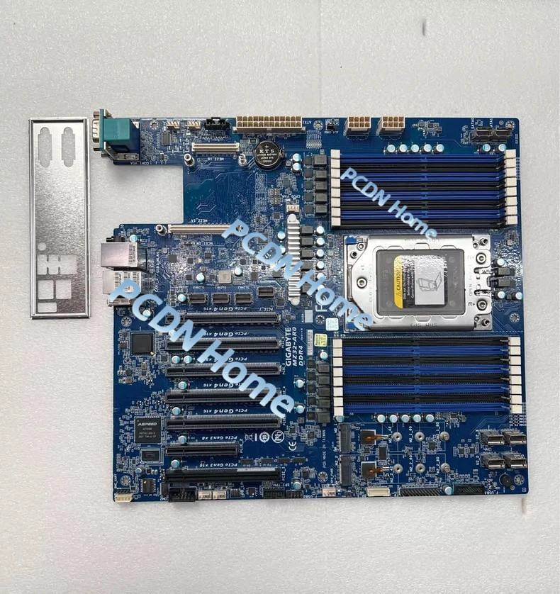 Gigabyte MZ32-AR0-00 (Rev 3.0) Motherboard Support AMD EPYC 7002/7003