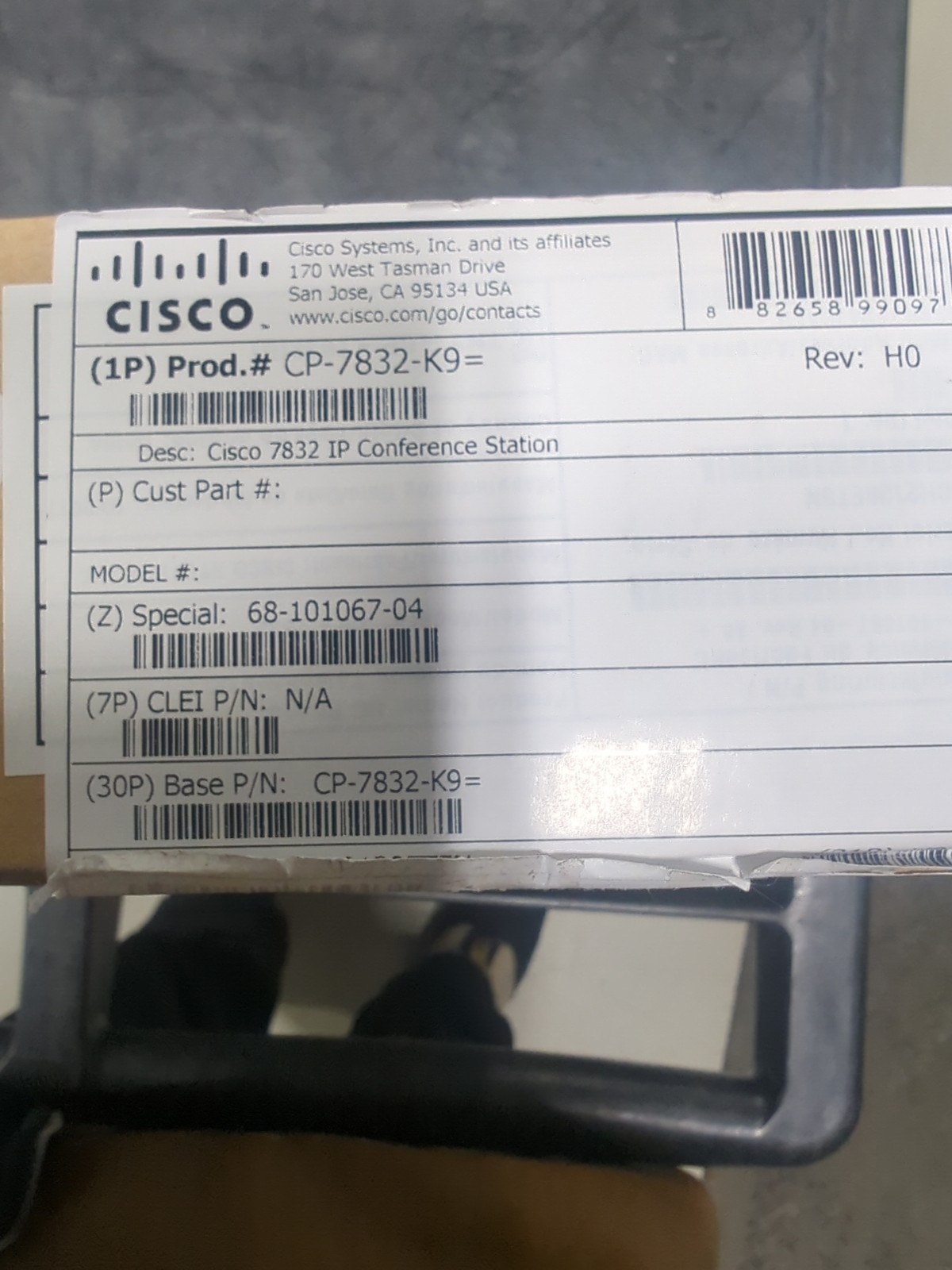 Cisco 7832 IP Conference Phone Station - Black - CP-7832-K9
