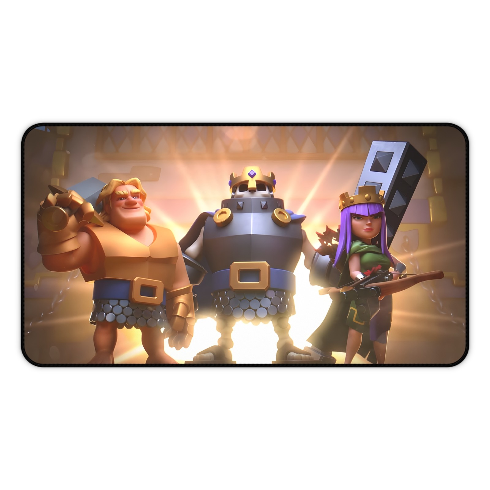 Clash Characters Trio Desk Mat | Gaming Mouse Pad