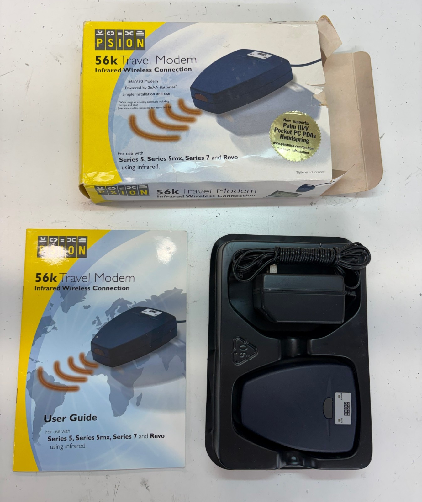 Psion 56k Travel Modem New in Box in Working Condition