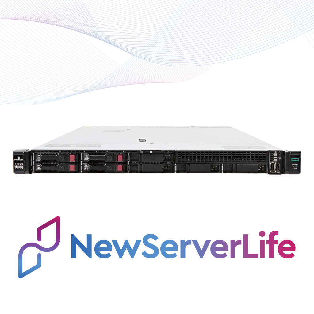 HP ProLiant DL360 Gen10 8SFF 2x Gold 6248 2.5GHz =40 Cores 64GB P408i-a 4xRJ45
