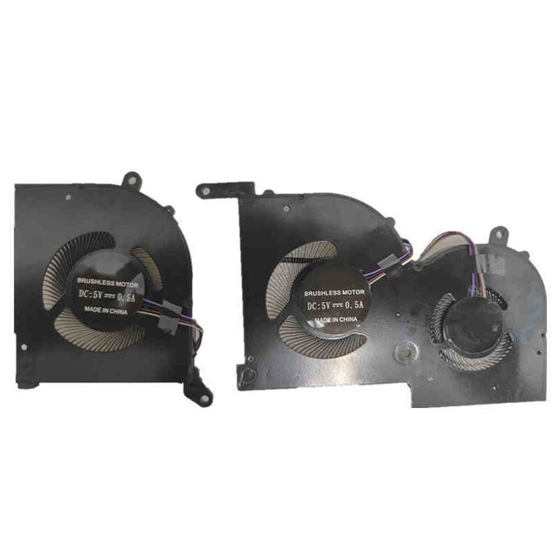 Set For MSI-GS66 WS66 P66 MS-16V1 16V2 16V4 CPU + cooling fan DC5V 0.5A