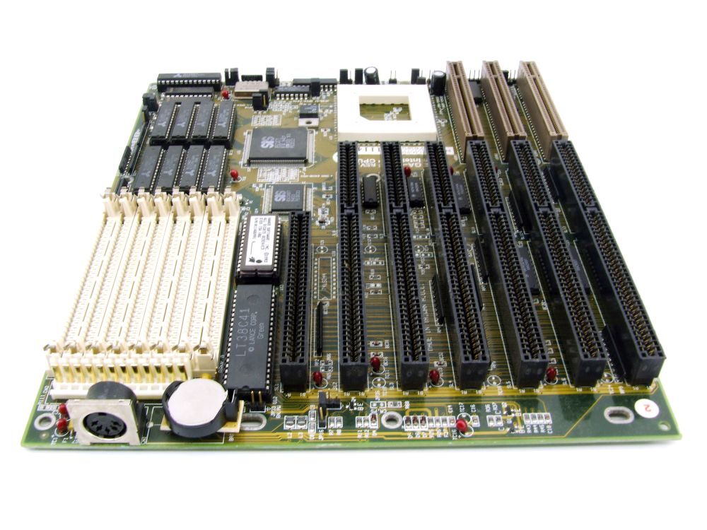 Gigabyte GA-486VF Socket 2 Mainboard Vintage PC ISA VLB Motherboard 256KB Cache