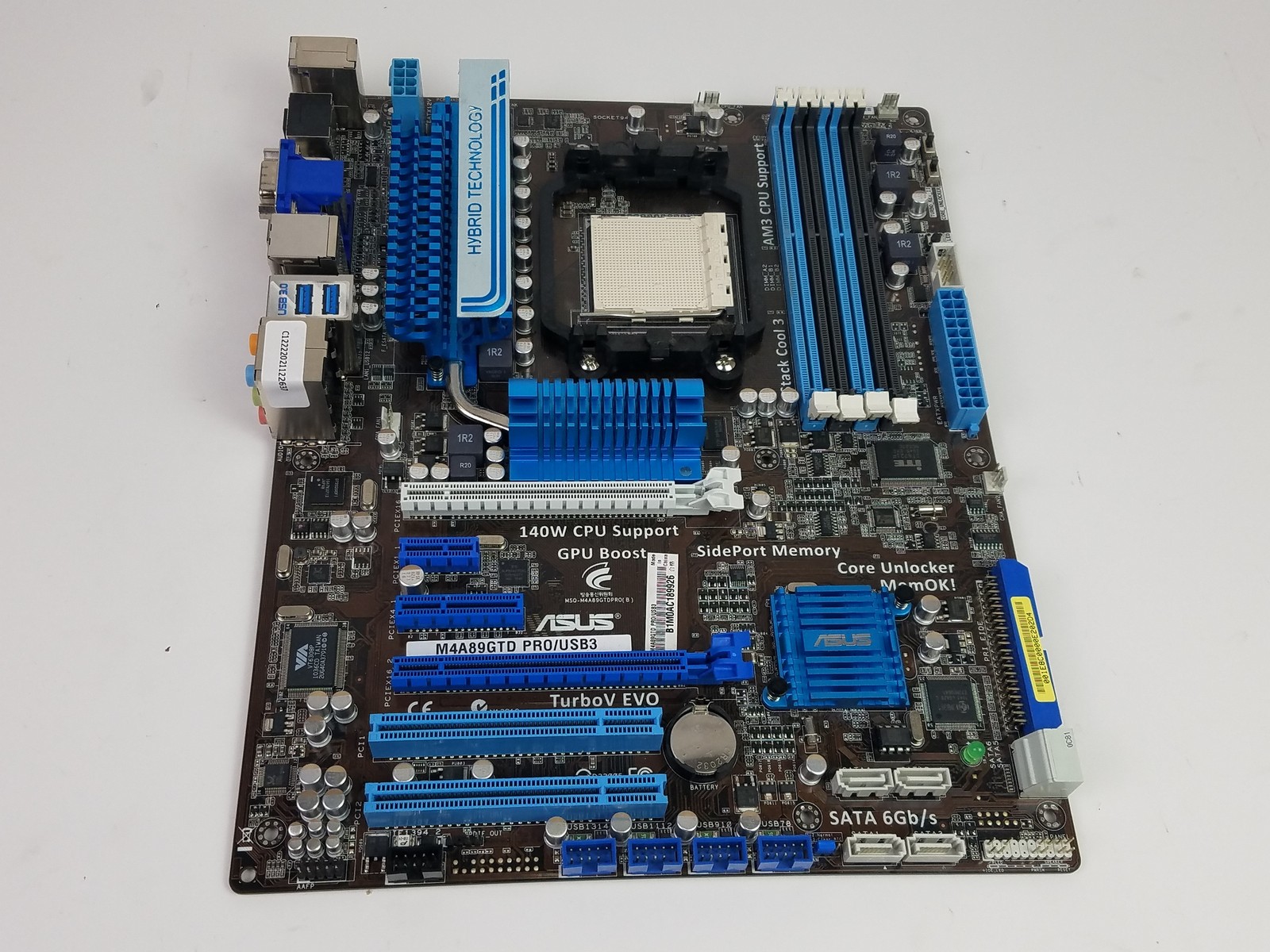Asus M4A89GTD PRO/USB3 AMD Socket AM3 DDR3 Desktop Motherboard