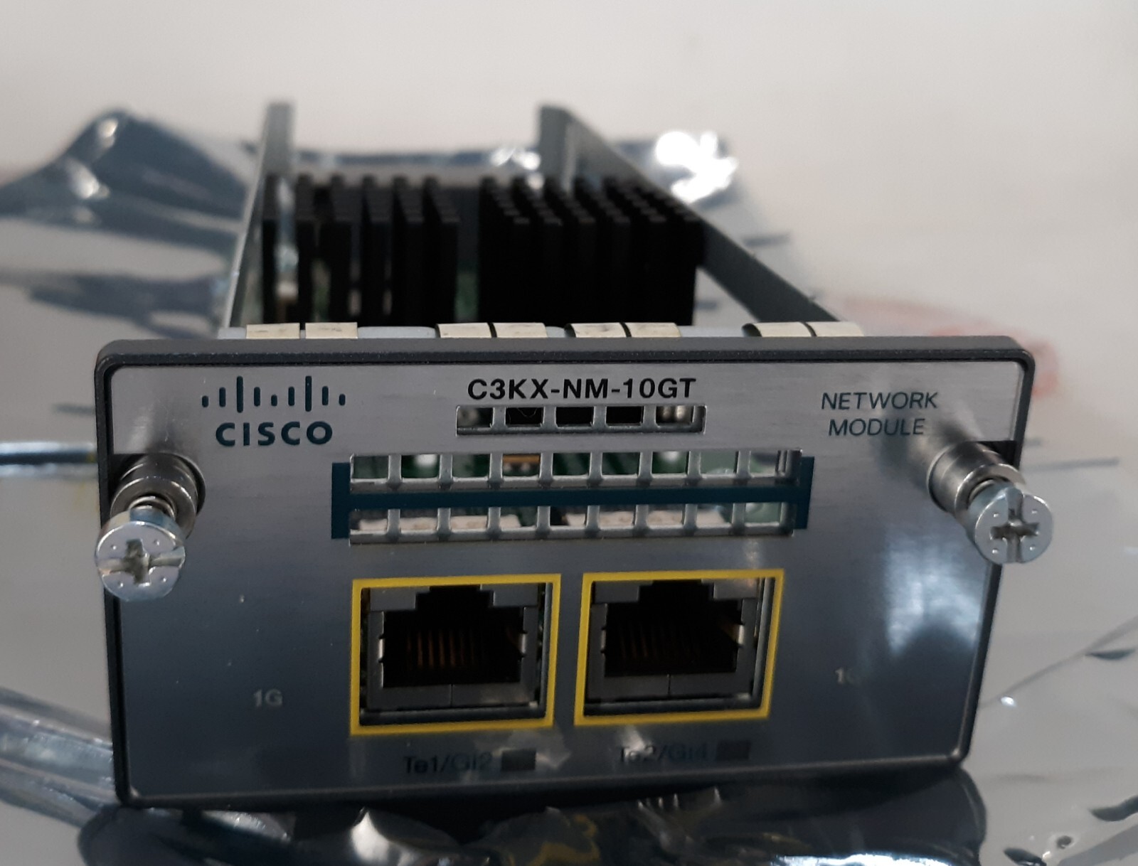 Cisco C3KX-NM-10GT 10Gigabit 10G-T Network Module NEW *OUT OF BOX*