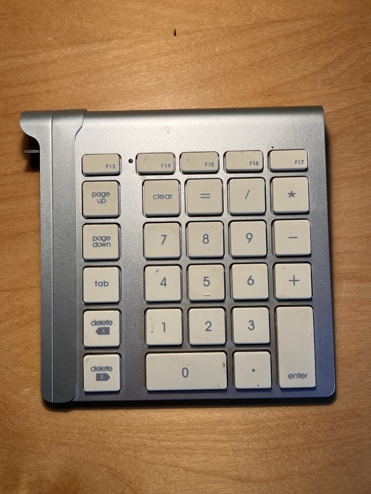 Apple Mac LMP Bluetooth Numeric Keypad WKP-1314 Silver for A1314 Keyboard