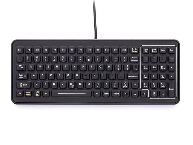 iKey SLK-101-M Backlit Mobile Rugged Industrial Keyboard (USB)