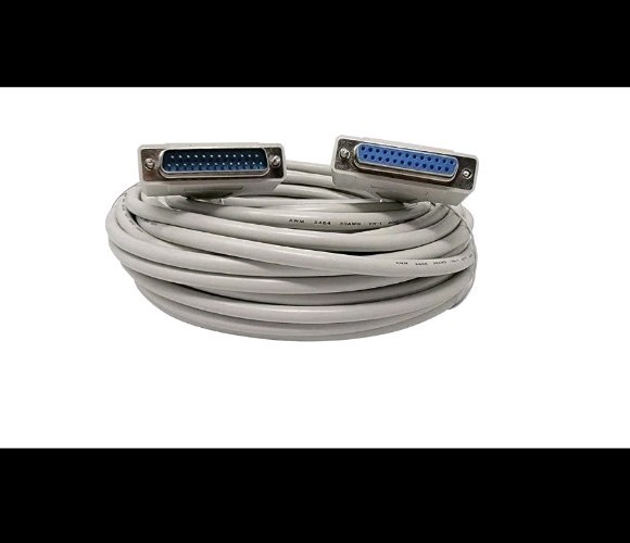 Your Cable Store 50 Foot DB25 25 Pin Serial Port Cable Male to Female RS232