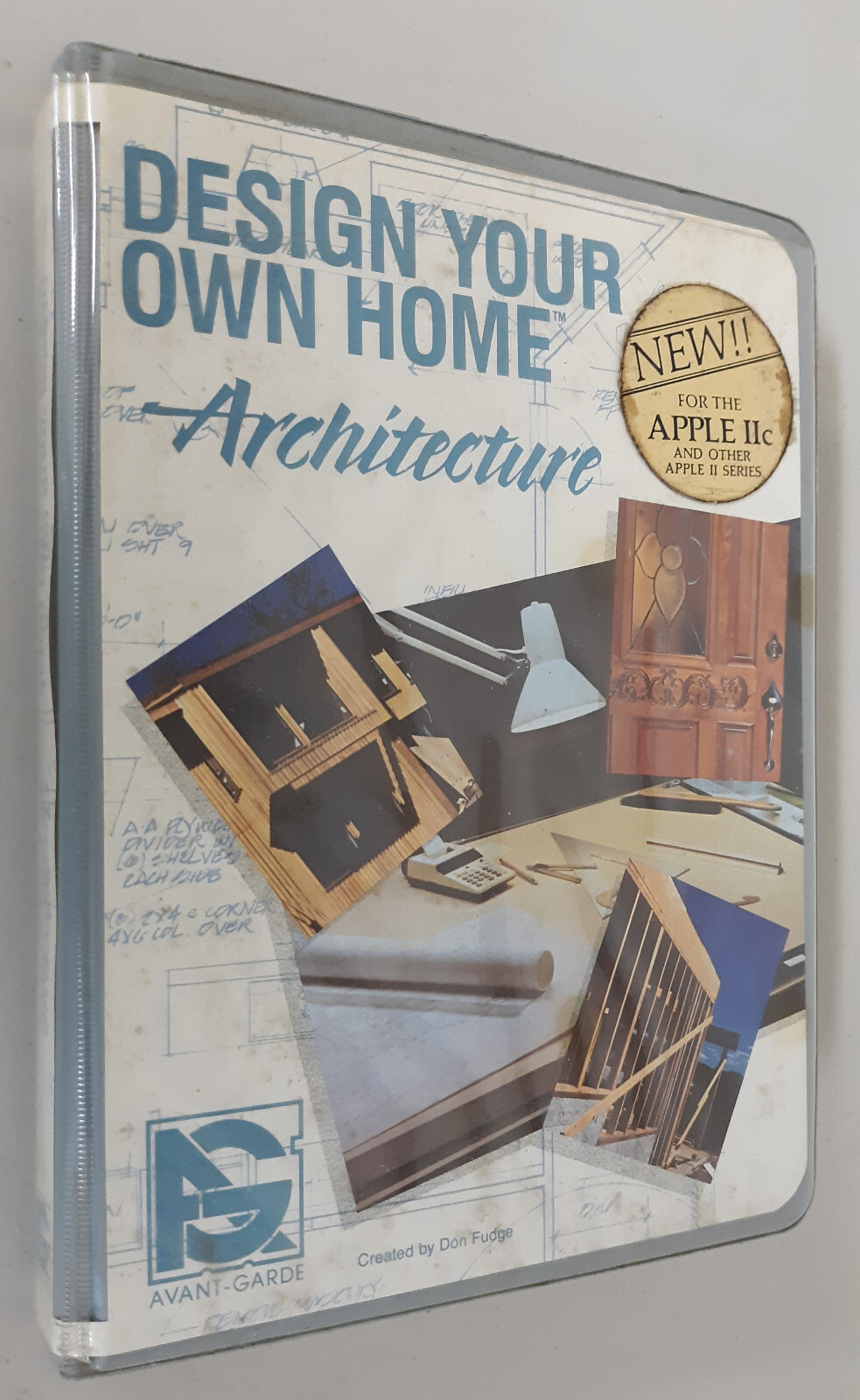 Design Your Own Home Architecture by Avant-Garde for Apple II+,IIe,IIc,IIgs 1984