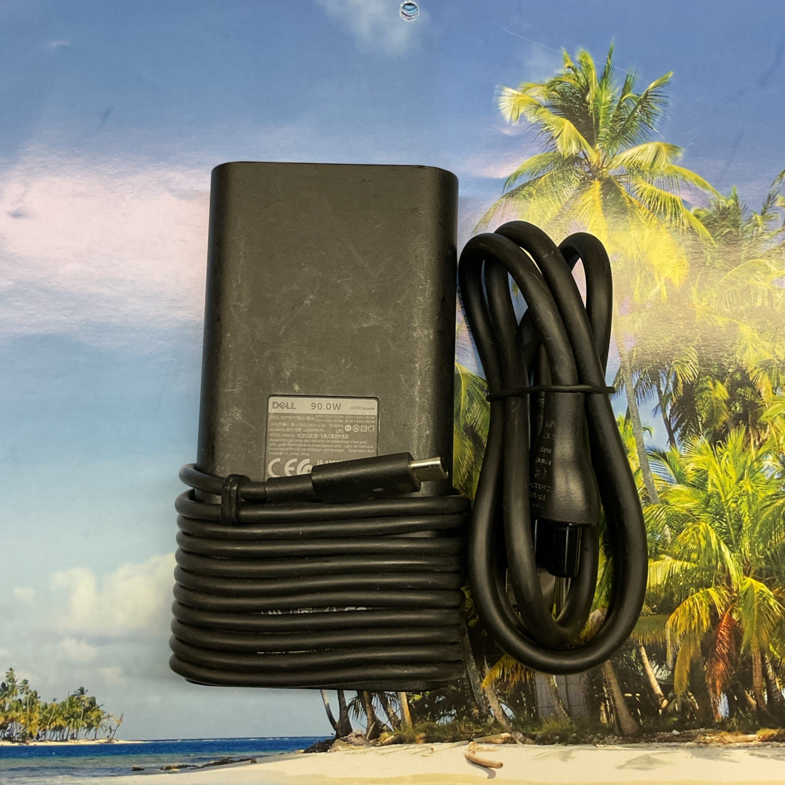 Genuine OEM 90W USB-C Type C AC Adapter Charger For Dell LA90PM170 TDK33 0TDK33