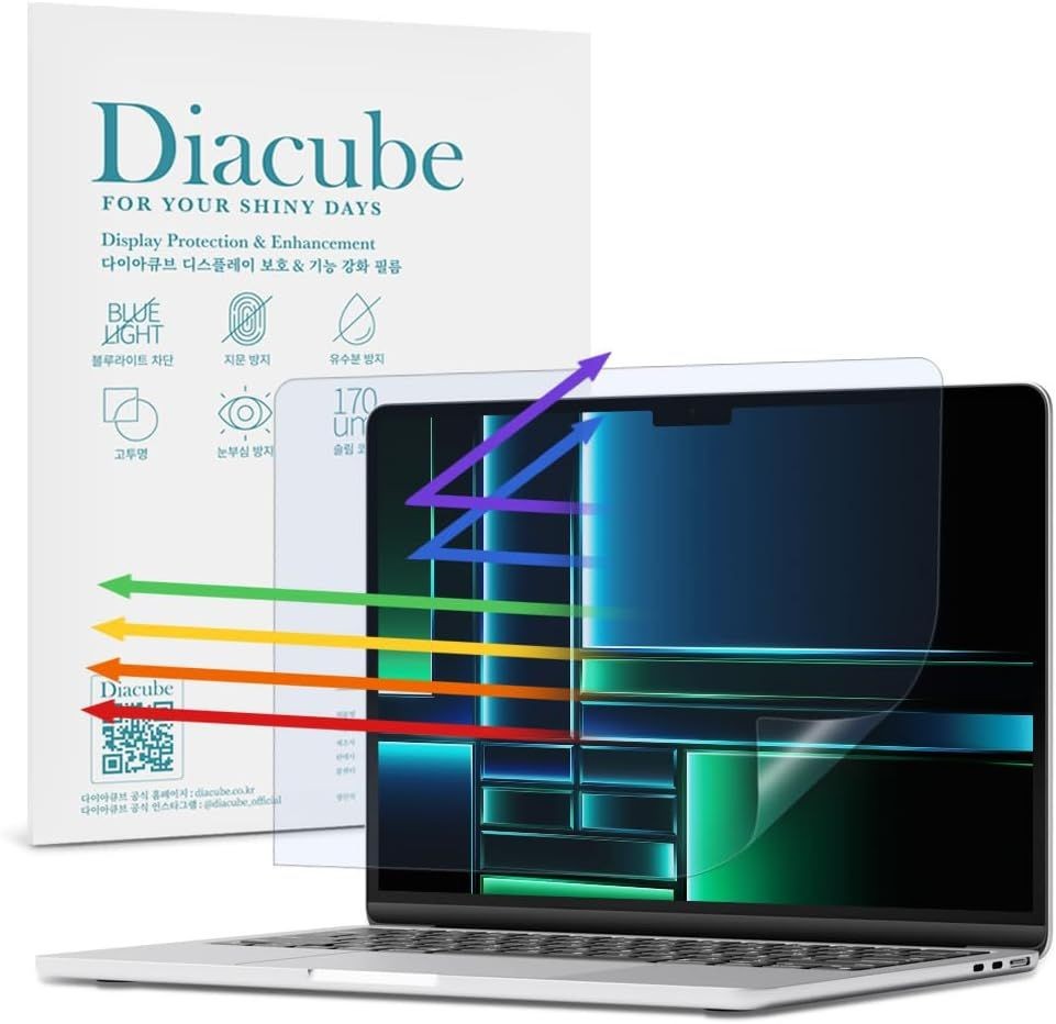 Anti Blue Light Matte Screen Protector For MacBook Pro 14 inch M5/M4/M3/M2/M1
