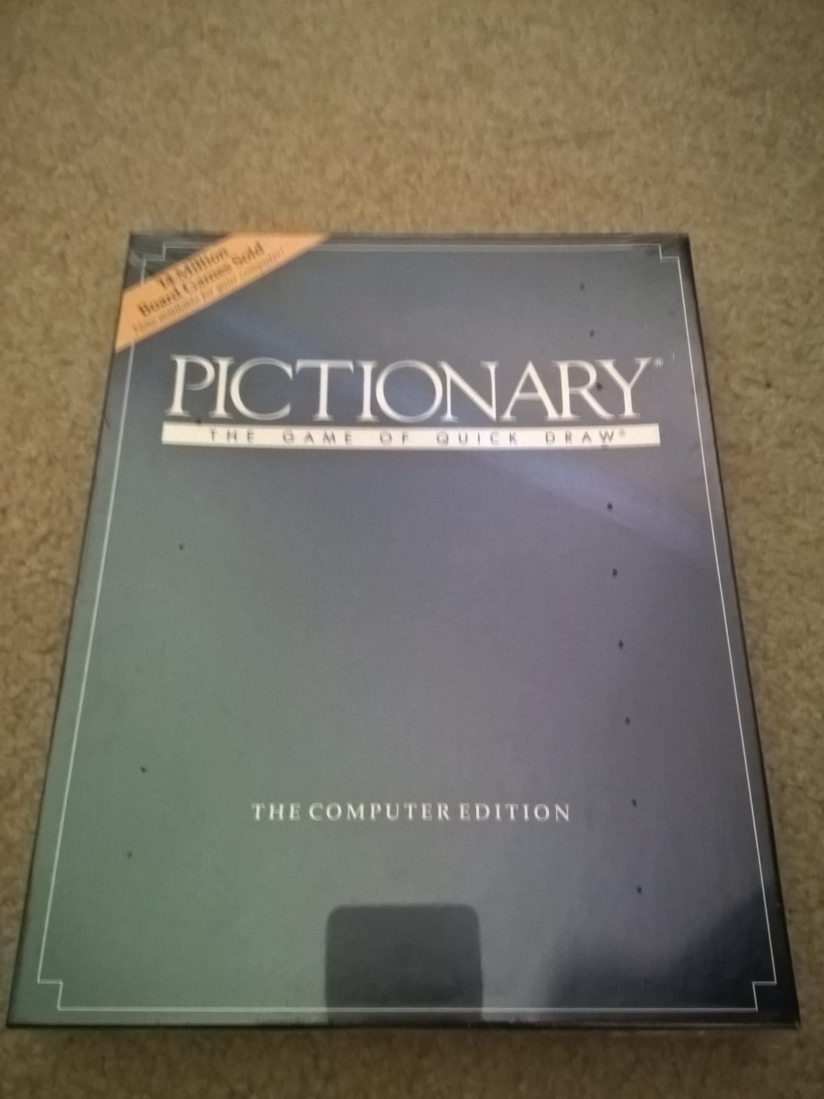 Pictionary For Commodore Amiga, NEW FACTORY SEALED, Domark