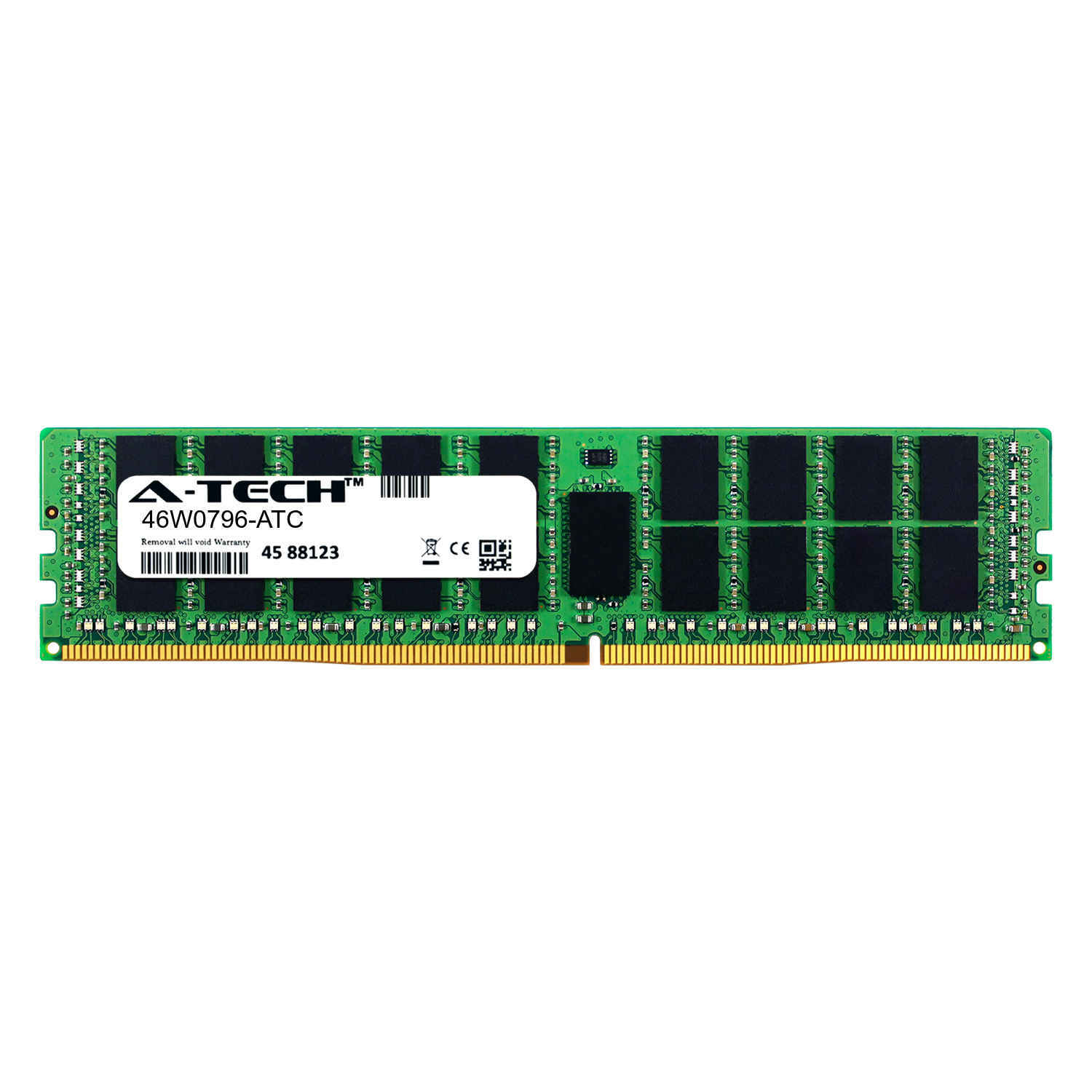 16GB DDR4 PC4-17000 ECC RDIMM (Replacement for Lenovo 46W0796) Server Memory RAM