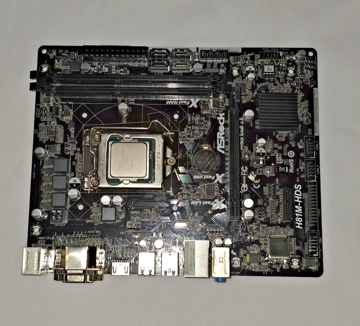 ASRock H81M-HDS Motherboard with Intel i7-4790