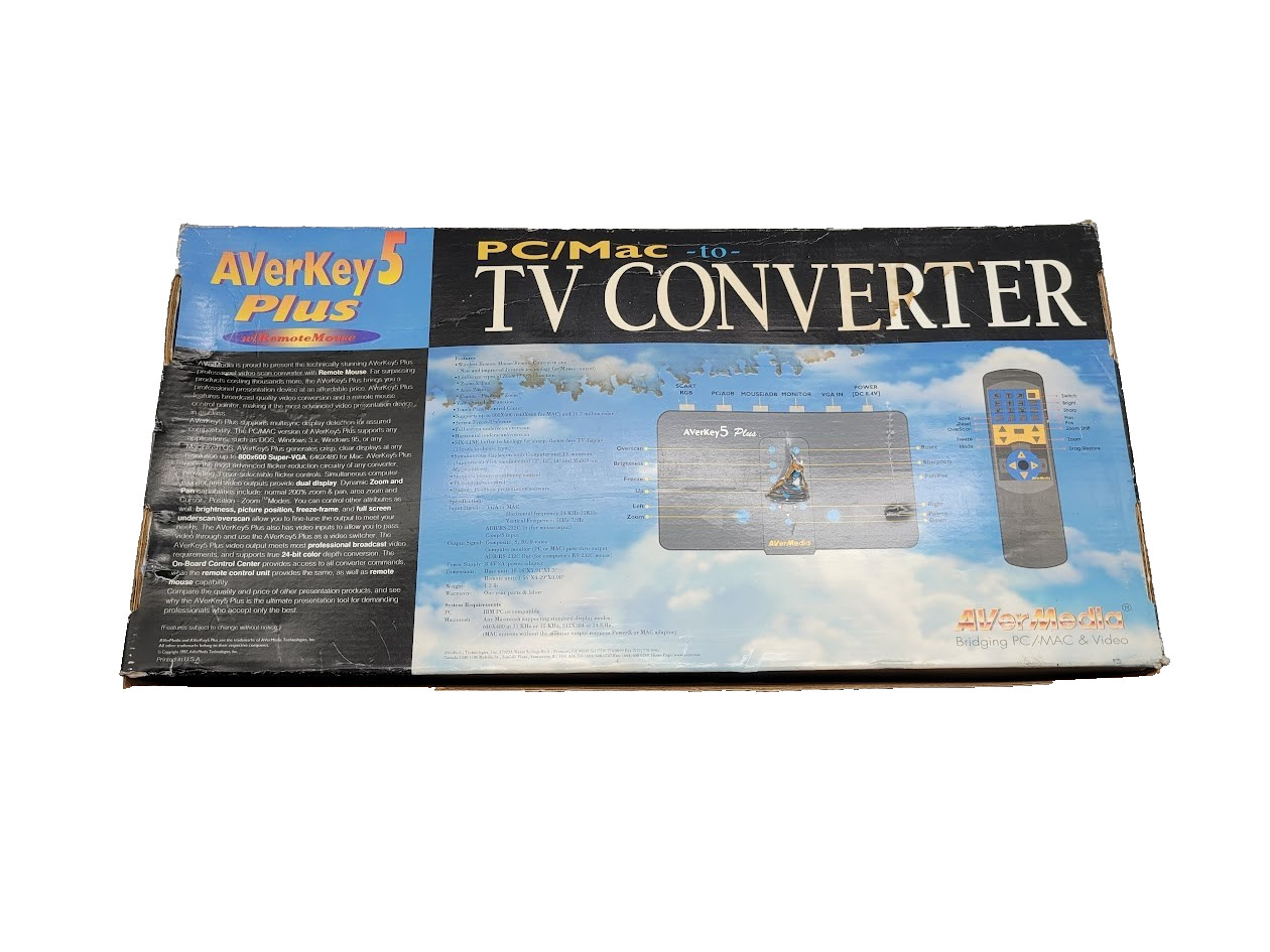  AVerMedia AVerKey5 Plus PC/Mac-to-TV Converter