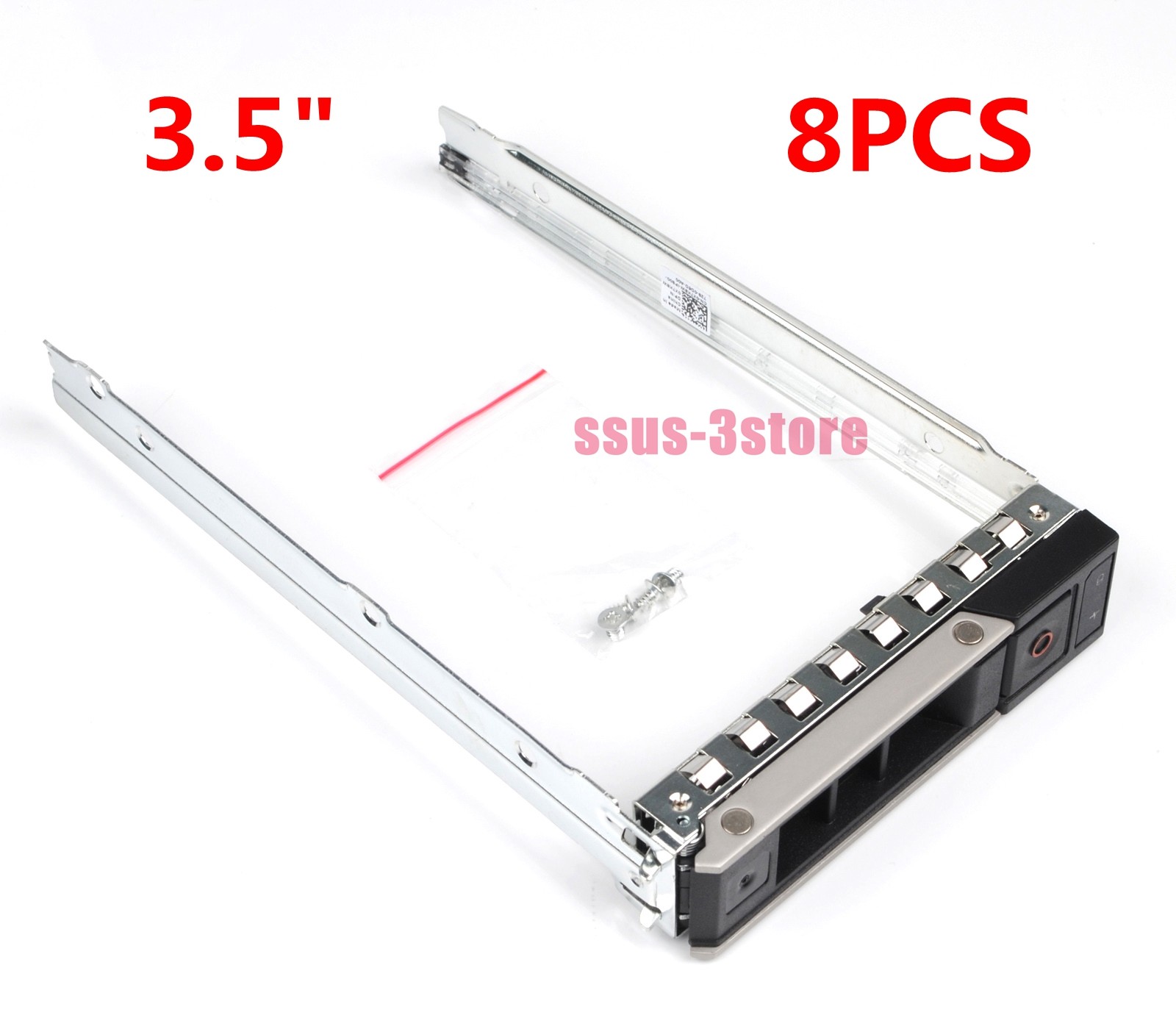 8pcs 3.5" LFF HDD Tray Caddy for Dell PowerEdge C6420 XC640-10 XC740xd-12