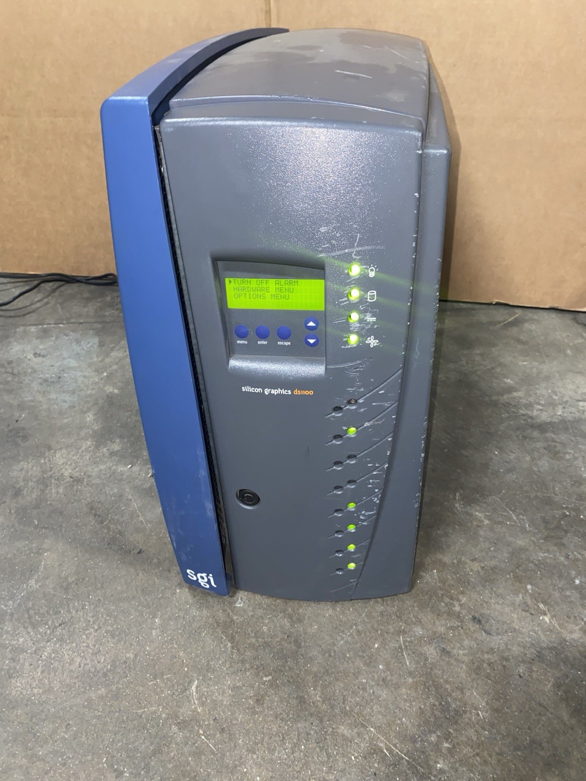 Genuine SGI DS1100 Tower Storage Array Silicon Graphics Enterprise Disk W/ HDD