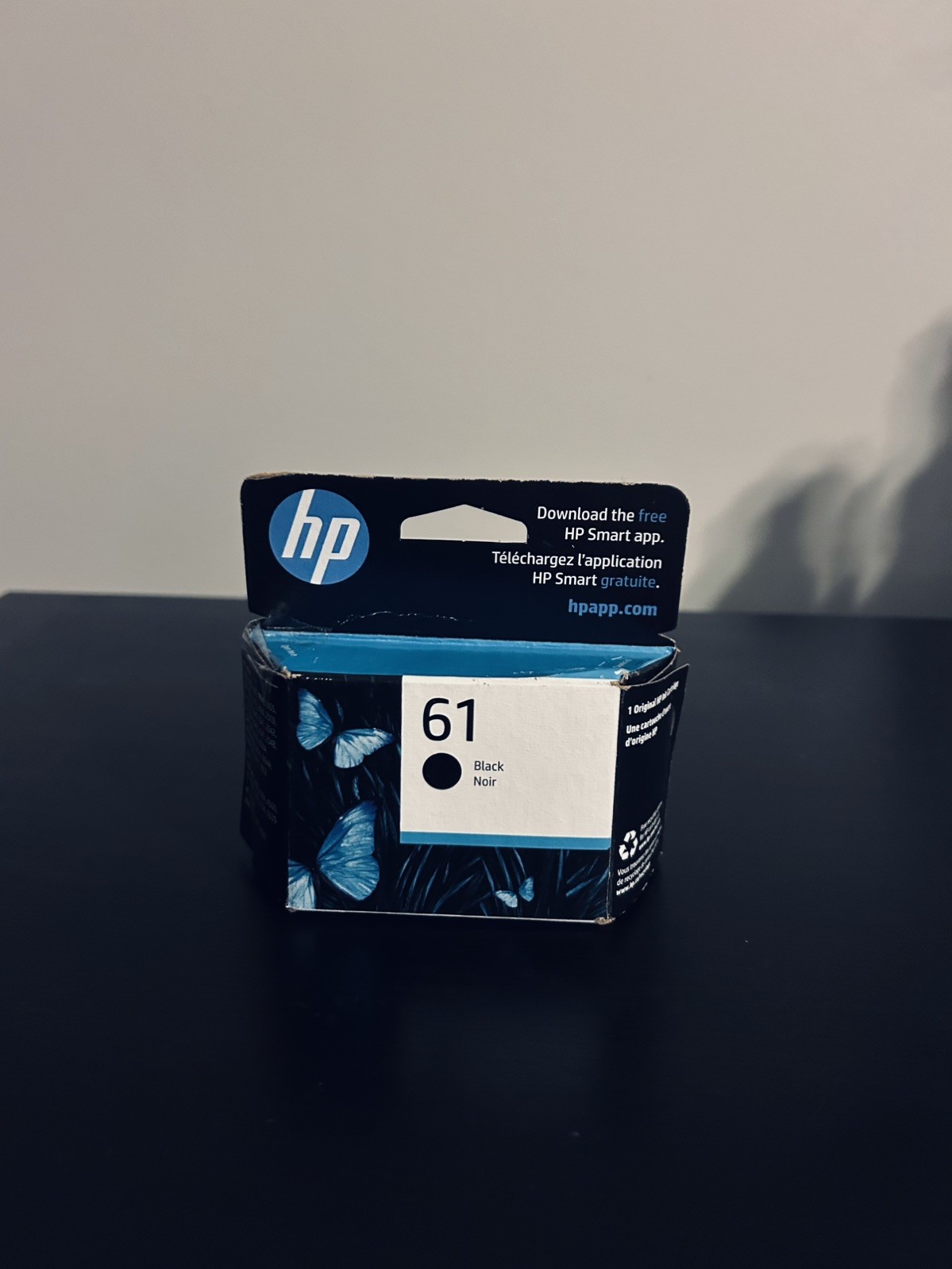 Genuine HP 61 Black Original Ink Cartridge OEM Exp 10/23