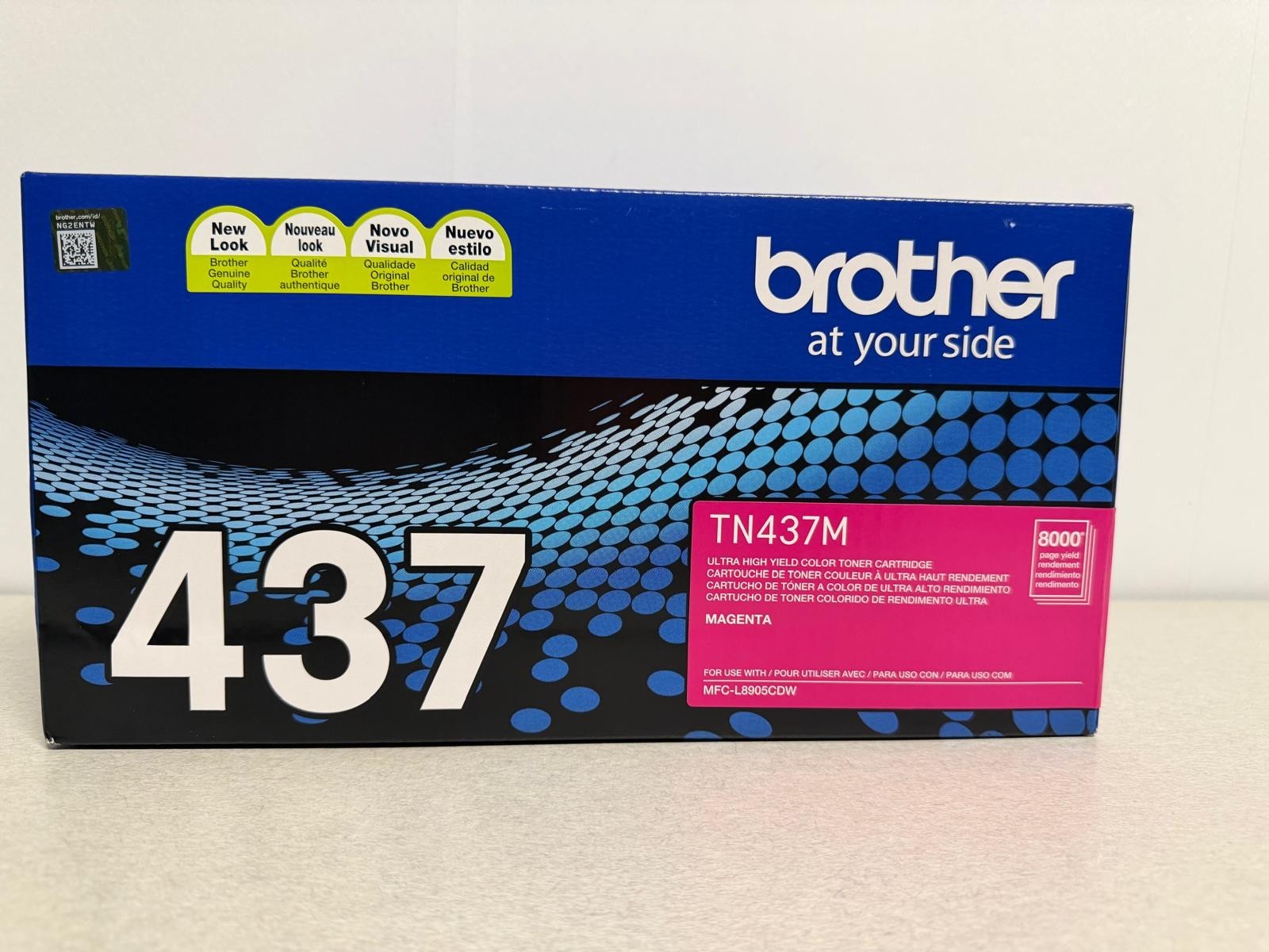 Genuine Brother TN437M Magenta Ultra High Yield Toner Cartridge OEM NEW