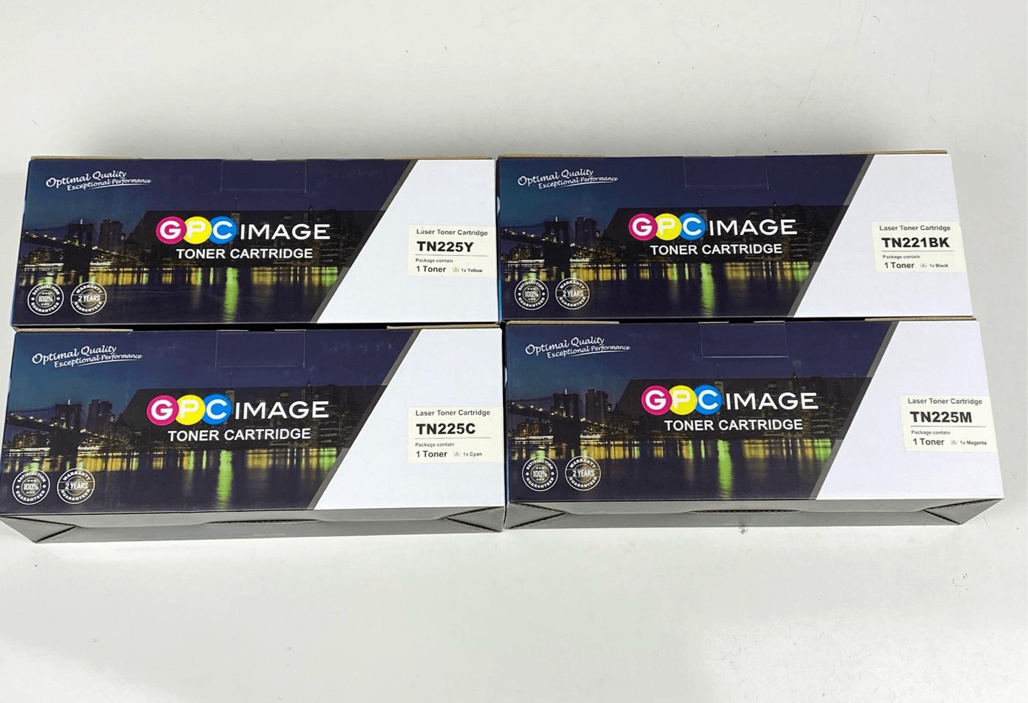 GPC Image Compatible Toner Cartridge Replacement for Brother Variety 4 Pack DF15