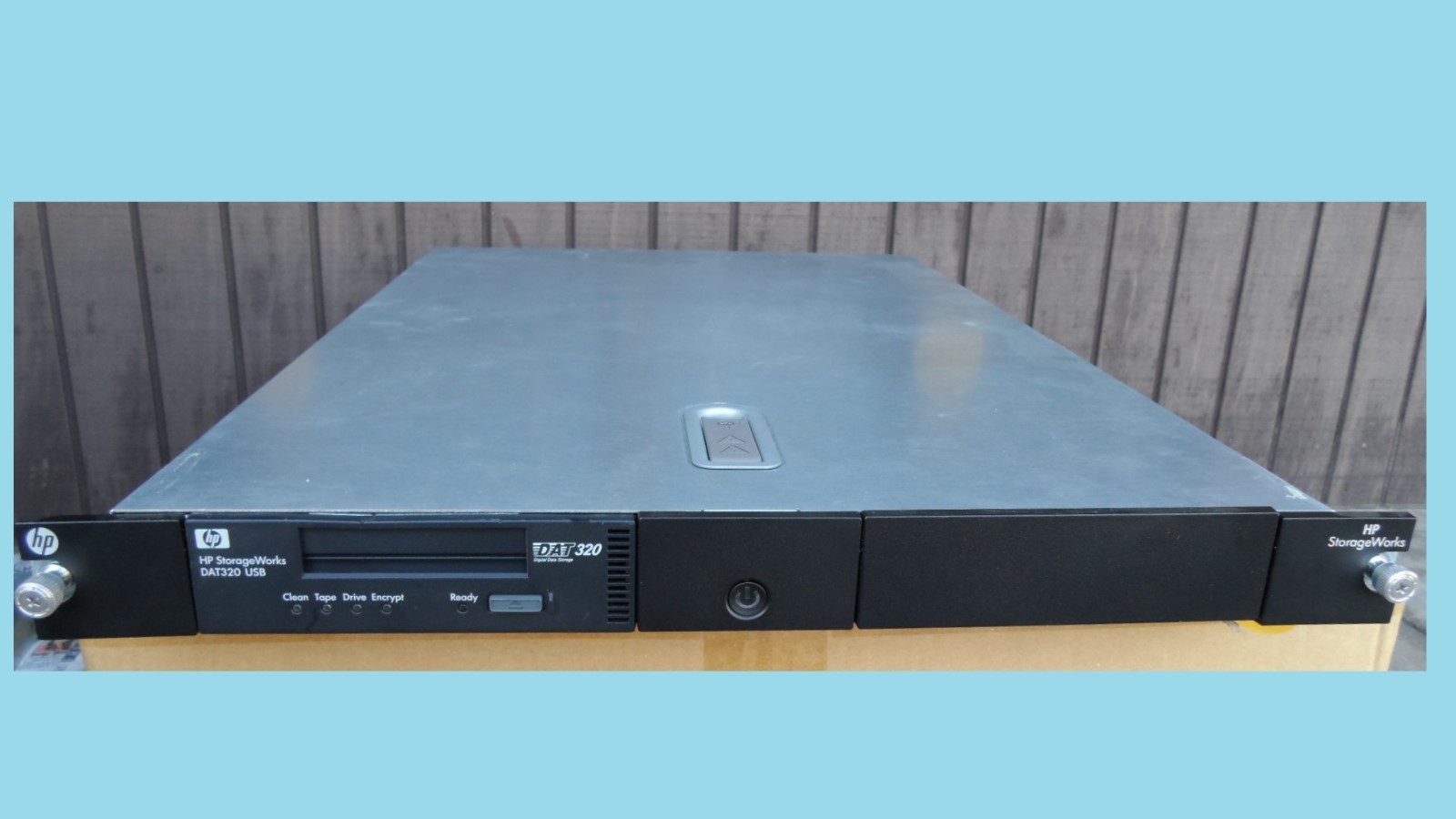 HP HPE 1U Enclosure with TWO DAT320 SAS Drive DAT-320 AE459B 403721-003