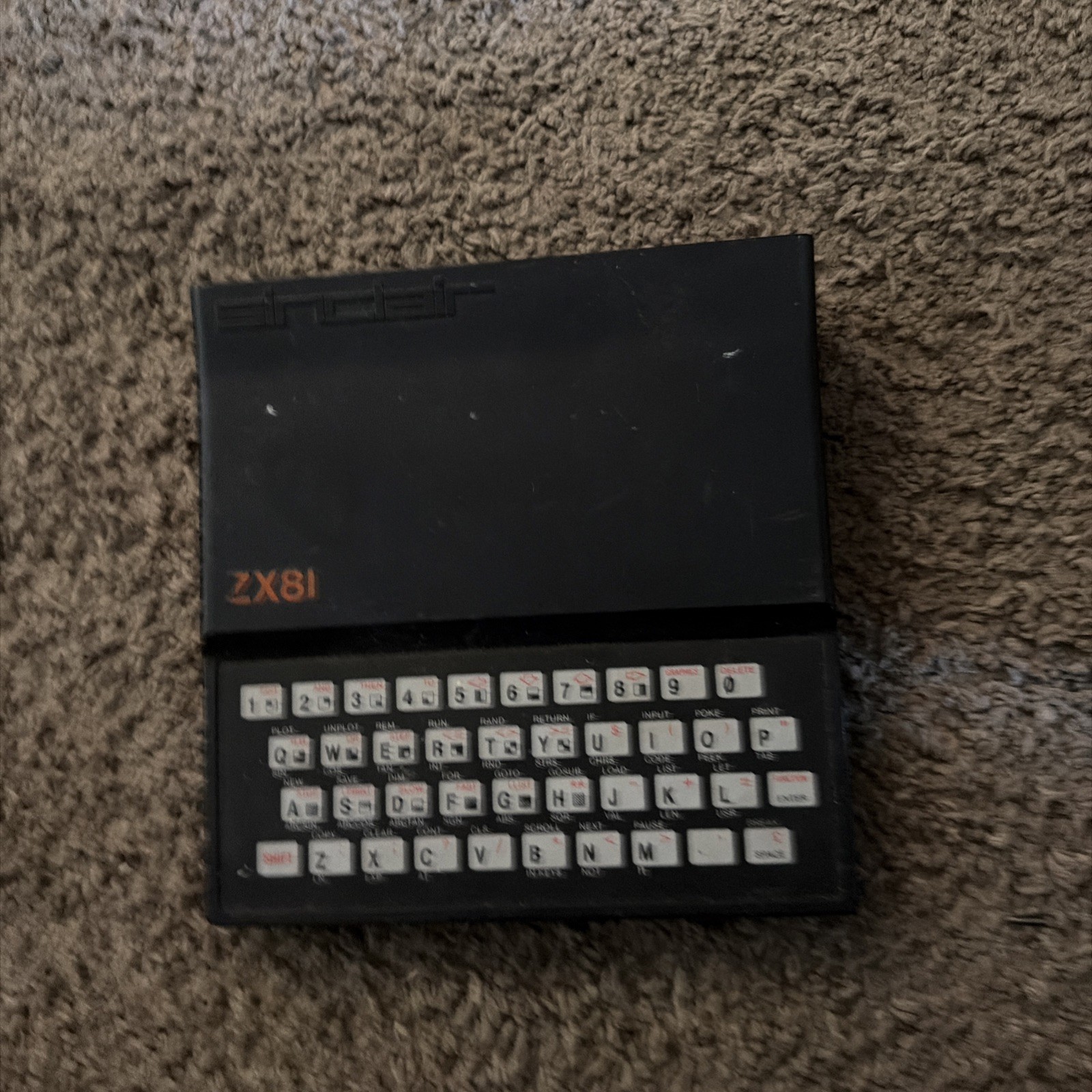 Vintage Sinclair ZX81 Personal Computer, Untested, Unknown Condition. No Cord