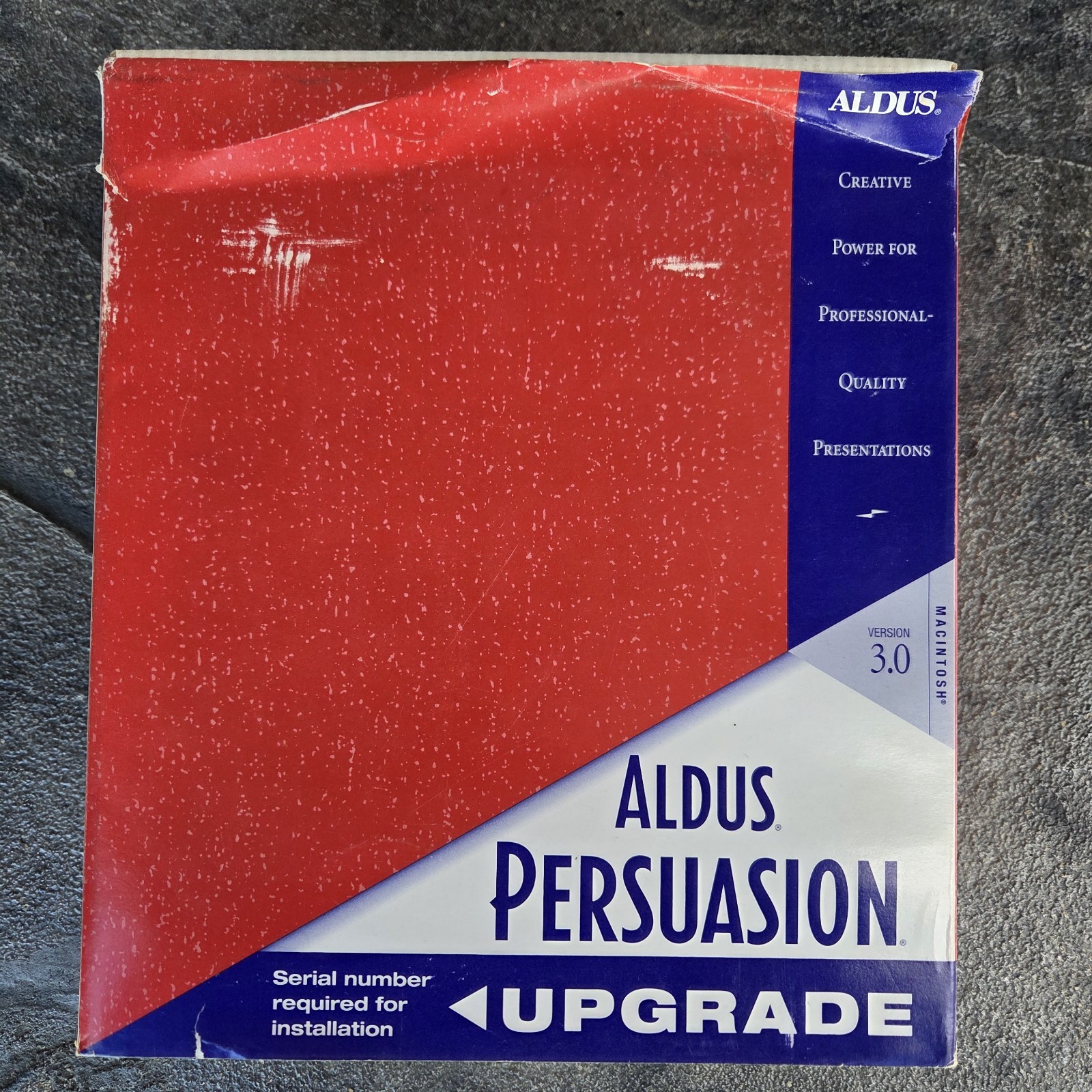 Vintage Macintosh Software Aldus FreeHand 3.0 Upgrade Version 