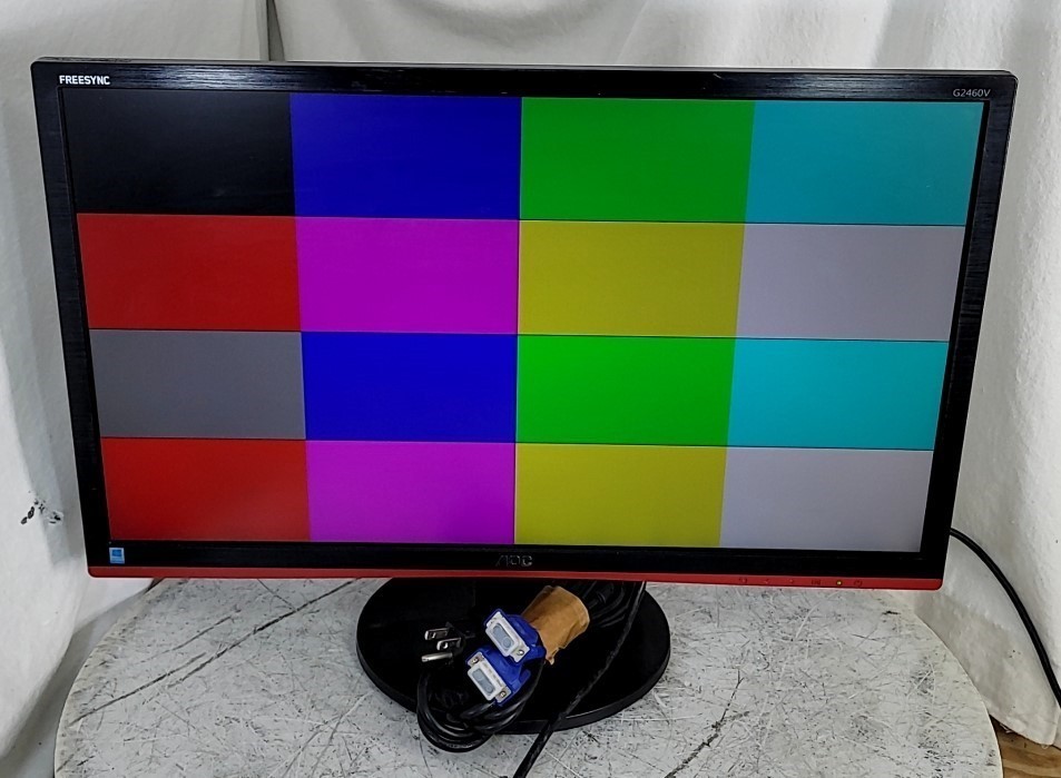AOC G2460VQ6 240LM00016 LCD Monitor 24" DP HDMI VGA Grade B
