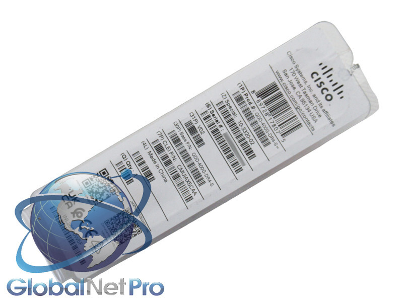 NEW ORIGINAL CISCO QDD-400G-DR4-S - 400G Transceiver DR4 -  LIFETIME WARRANTY