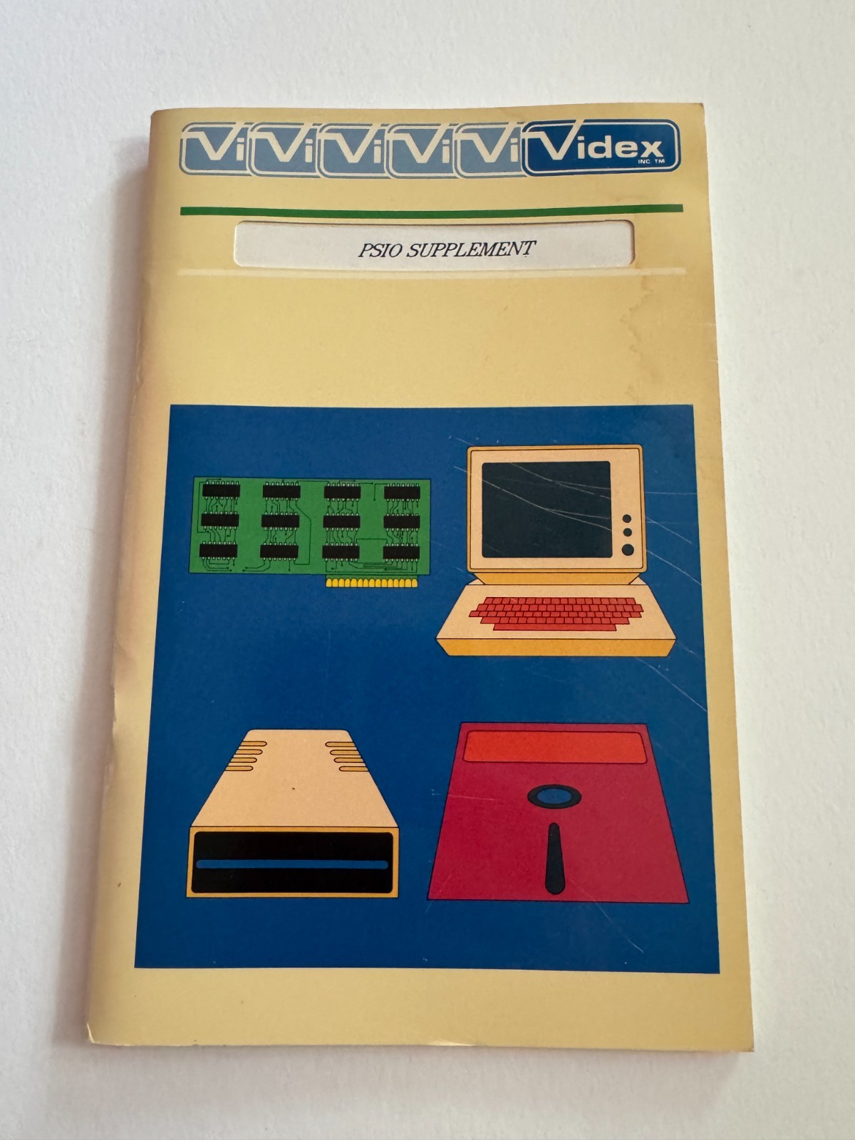 FREE SHIP September 1983 PSIO Supplement First Edition Videx Vintage Computer